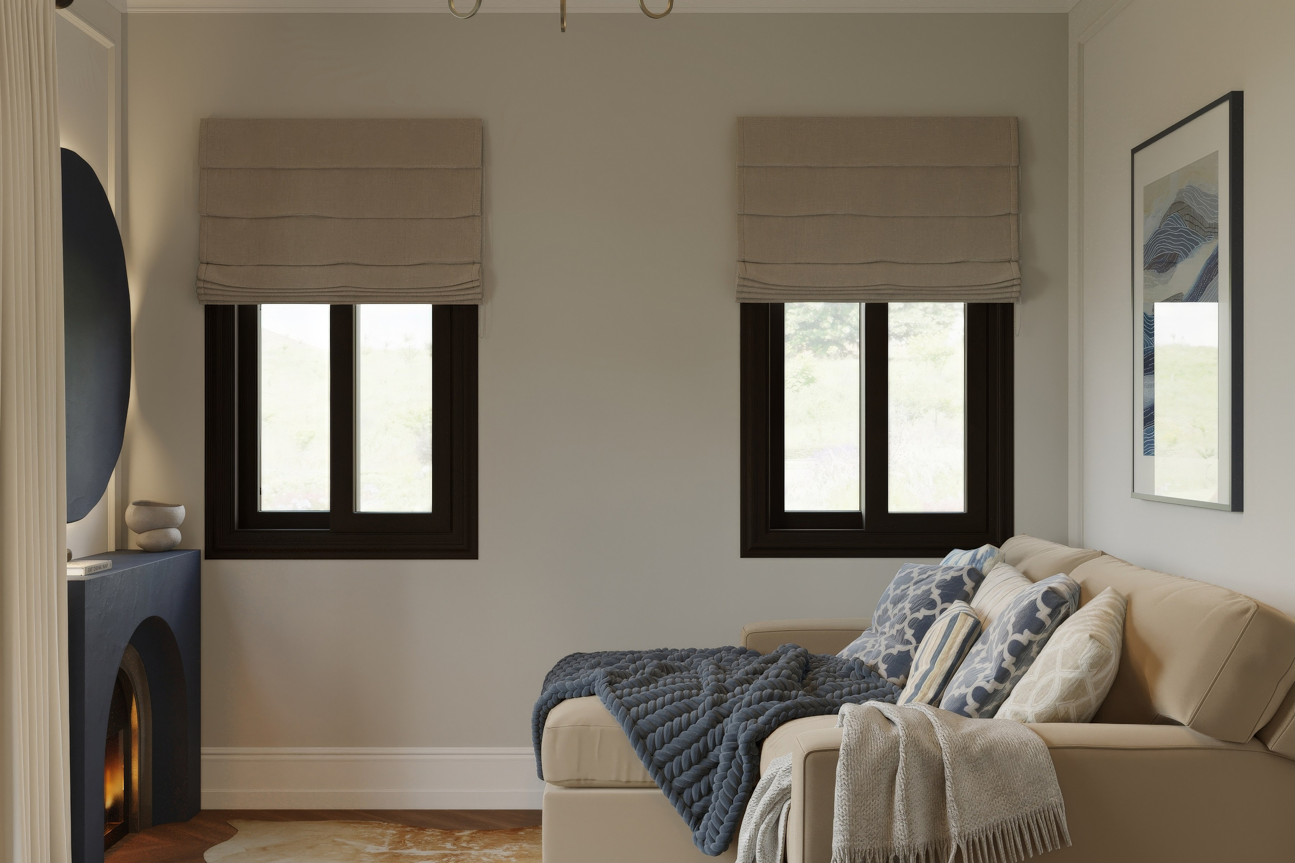 Интерьер кипр, дизайн частного дома, визуализация интерьера, 3D визуализация, уютный интерьер, современная классика, тёплая палитра. 3Д Визуализация Интерьера и Архитектуры