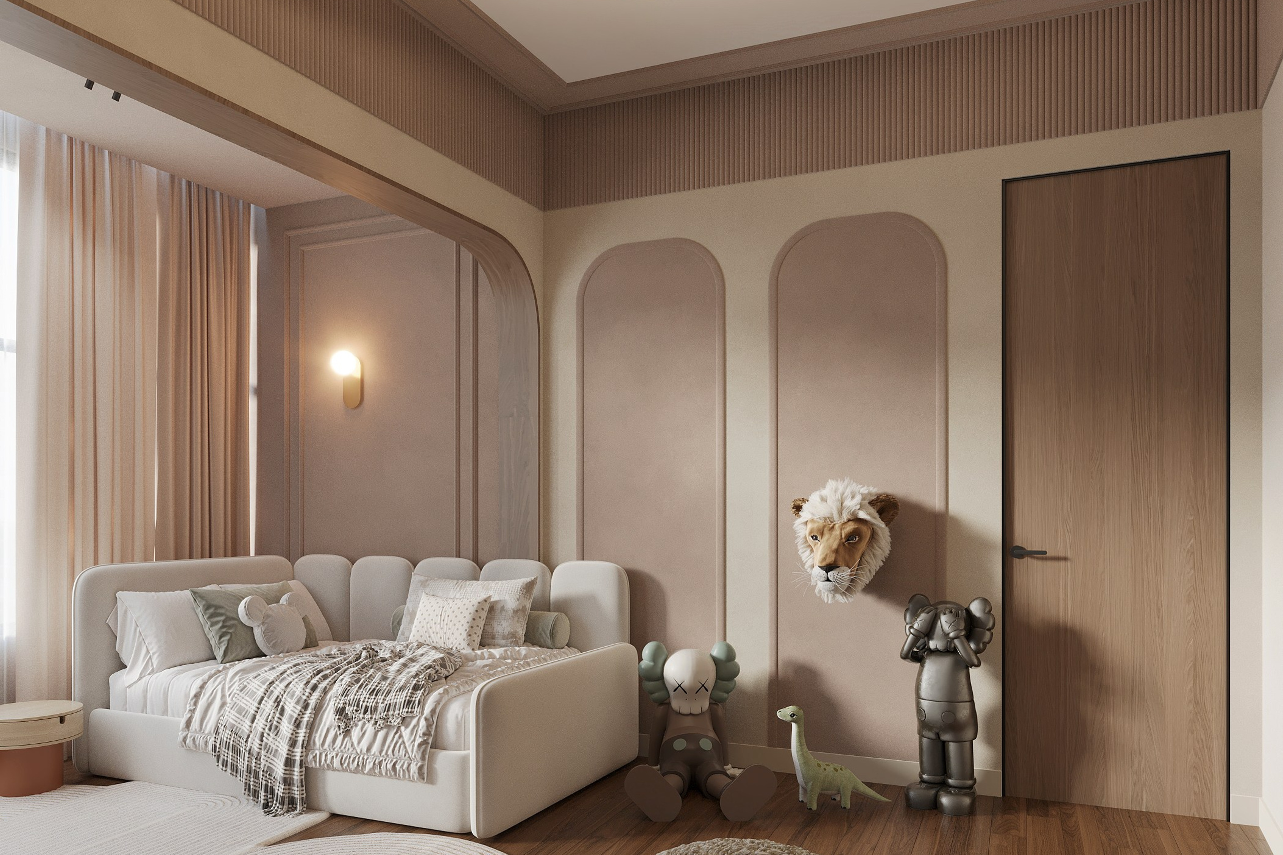 Kids Room Interior — 3D Visualization with Custom Design. 3D INTERIOR AND ARCHITECTURE VISUALIZATION