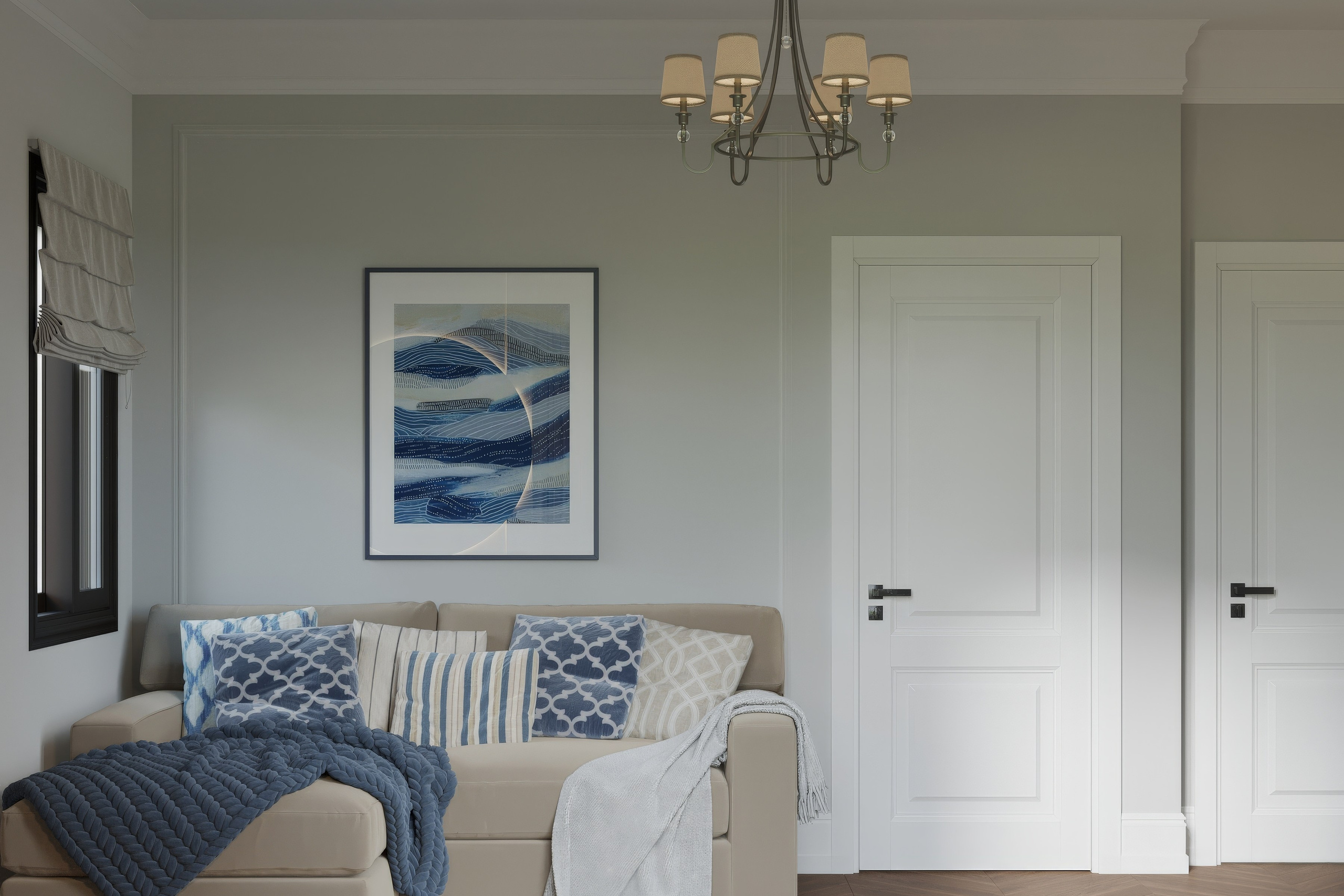 Интерьер кипр, дизайн частного дома, визуализация интерьера, 3D визуализация, уютный интерьер, современная классика, тёплая палитра. 3Д Визуализация Интерьера и Архитектуры