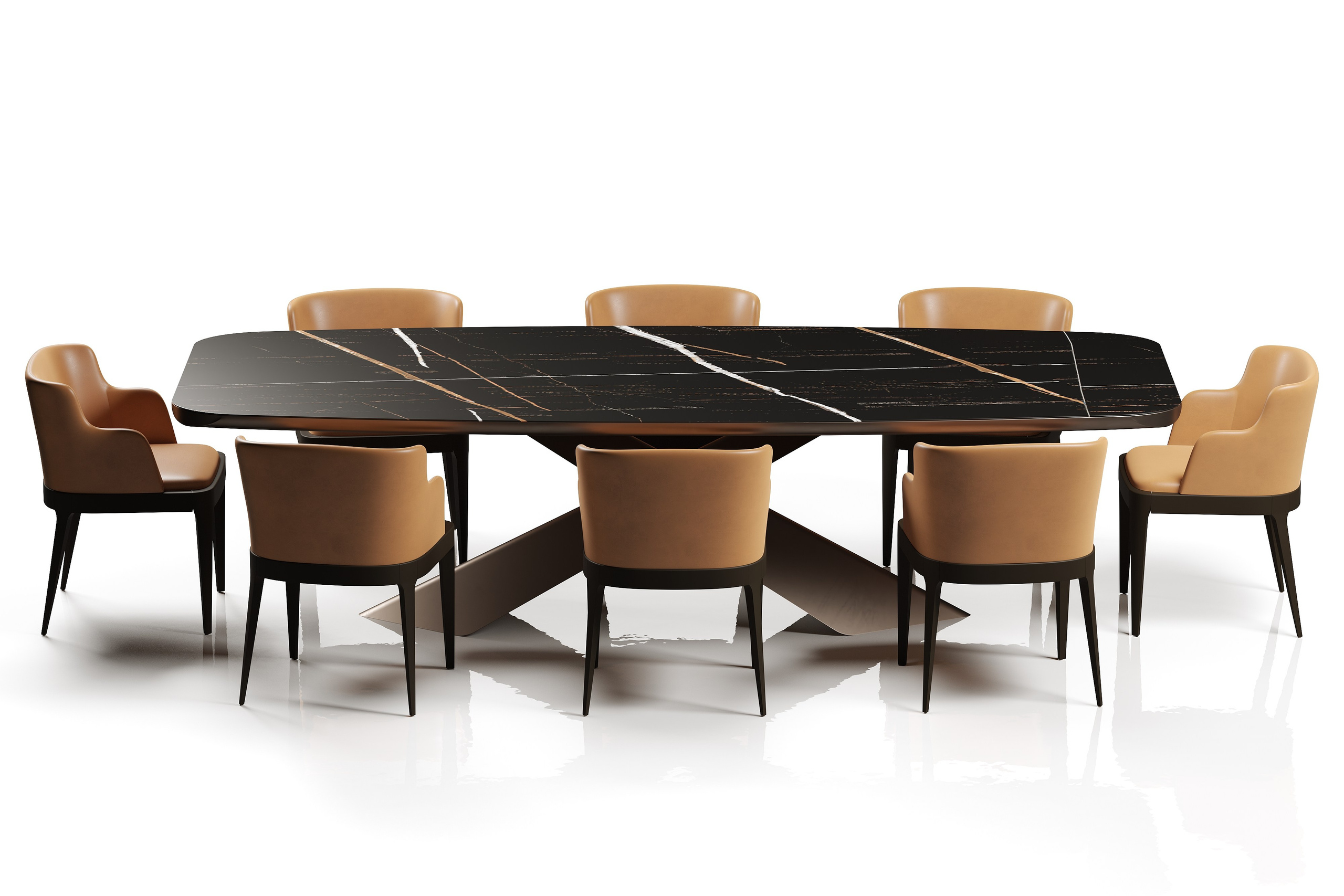 Мебель CATTELAN — Премиальные обеденные и акцентные предметы. 3Д Визуализация Интерьера и Архитектуры