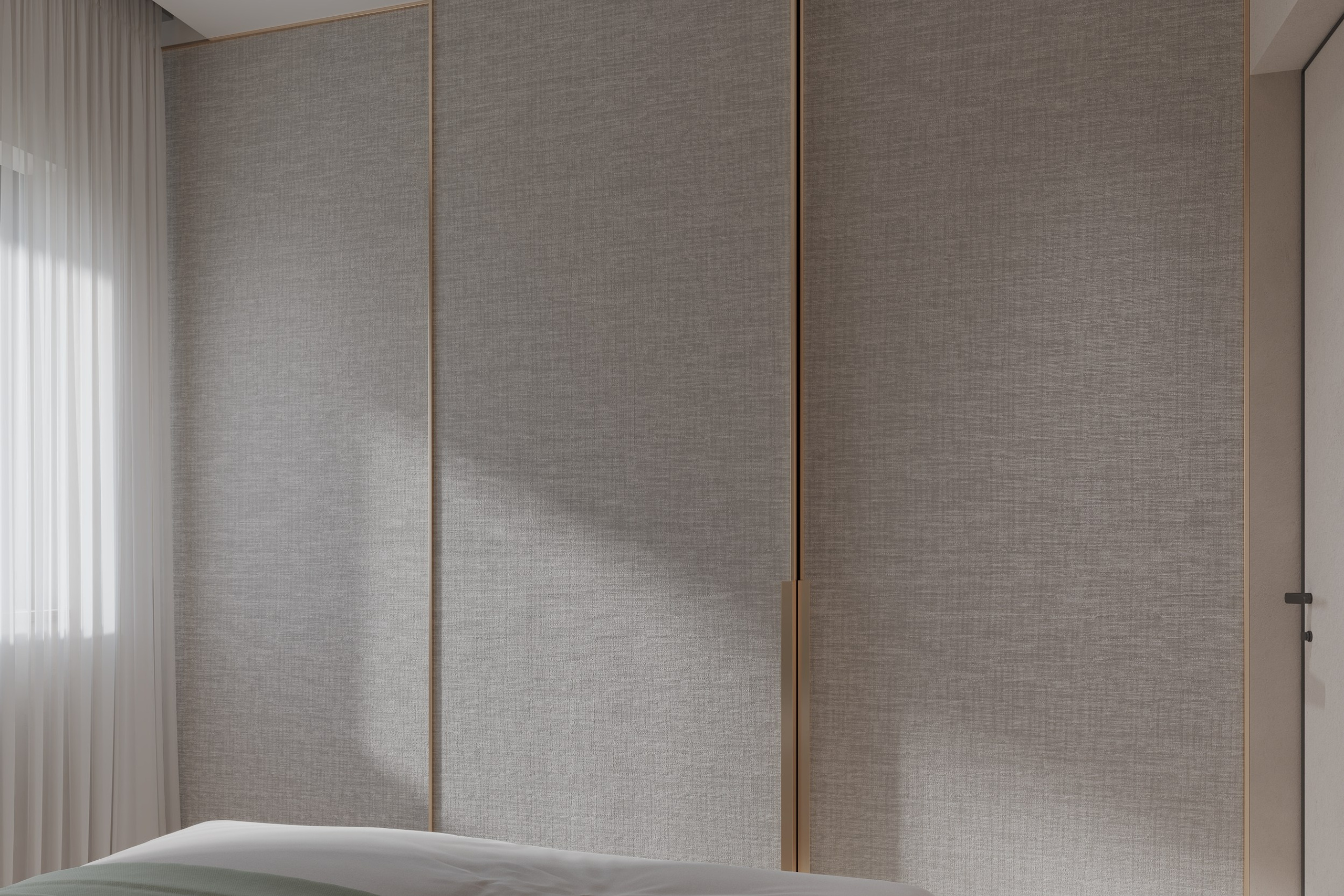 Интерьер квартиры в тёплых тонах — 3D визуализация от Baxx Pro для дизайнера Дианы Кова. 3Д Визуализация Интерьера и Архитектуры