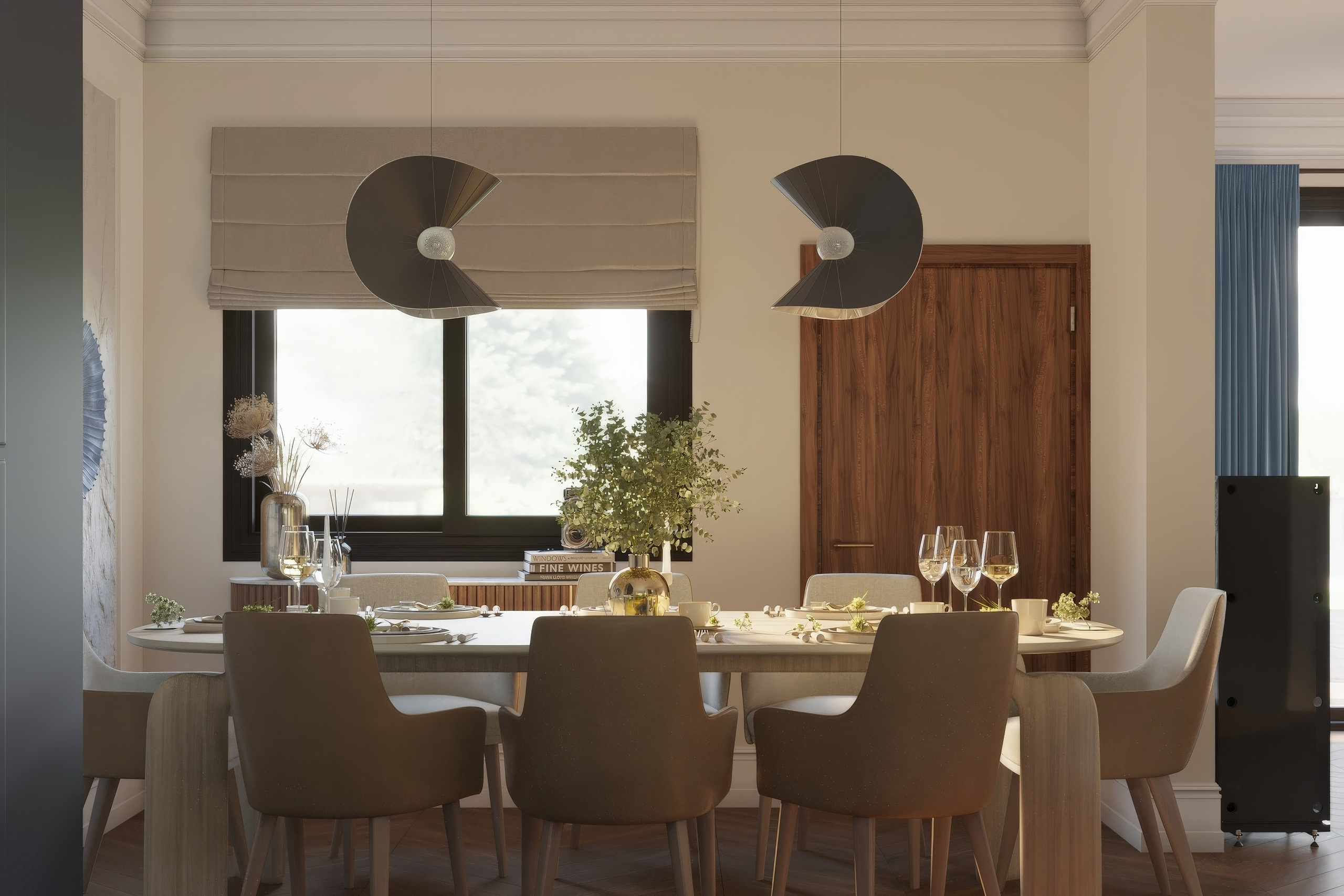 Интерьер кипр, дизайн частного дома, визуализация интерьера, 3D визуализация, уютный интерьер, современная классика, тёплая палитра. 3Д Визуализация Интерьера и Архитектуры