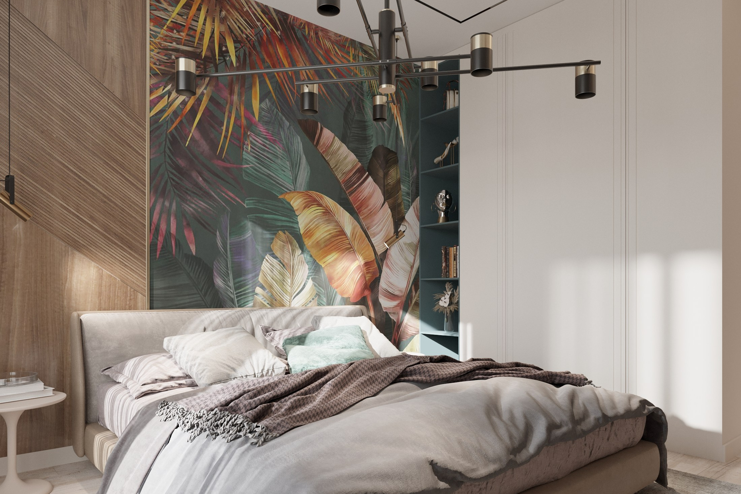 Дополнительный ракурс мастер-спальни.