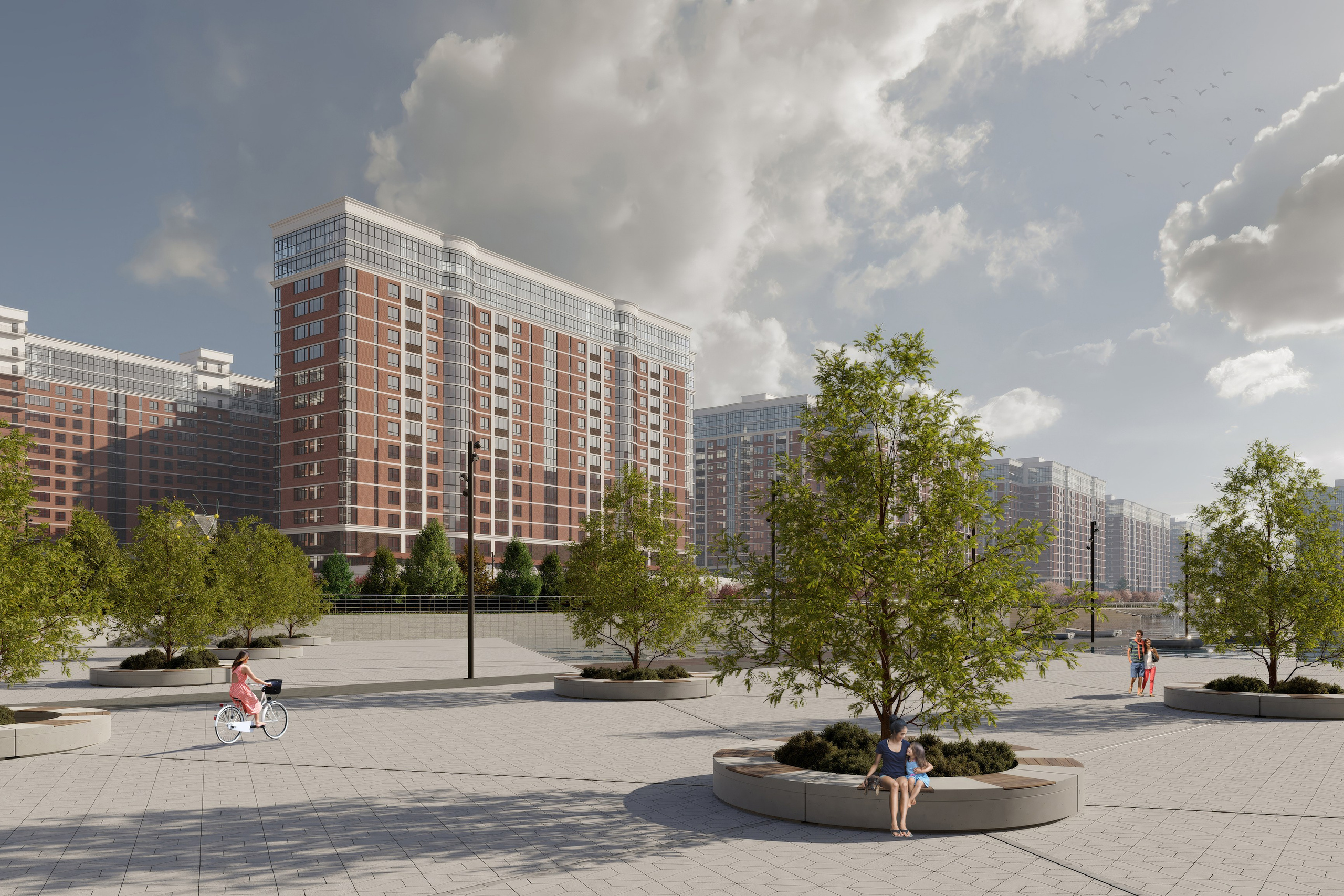 Живописный парк в Краснодаре — Архитектурная визуализация. 3Д Визуализация Интерьера и Архитектуры