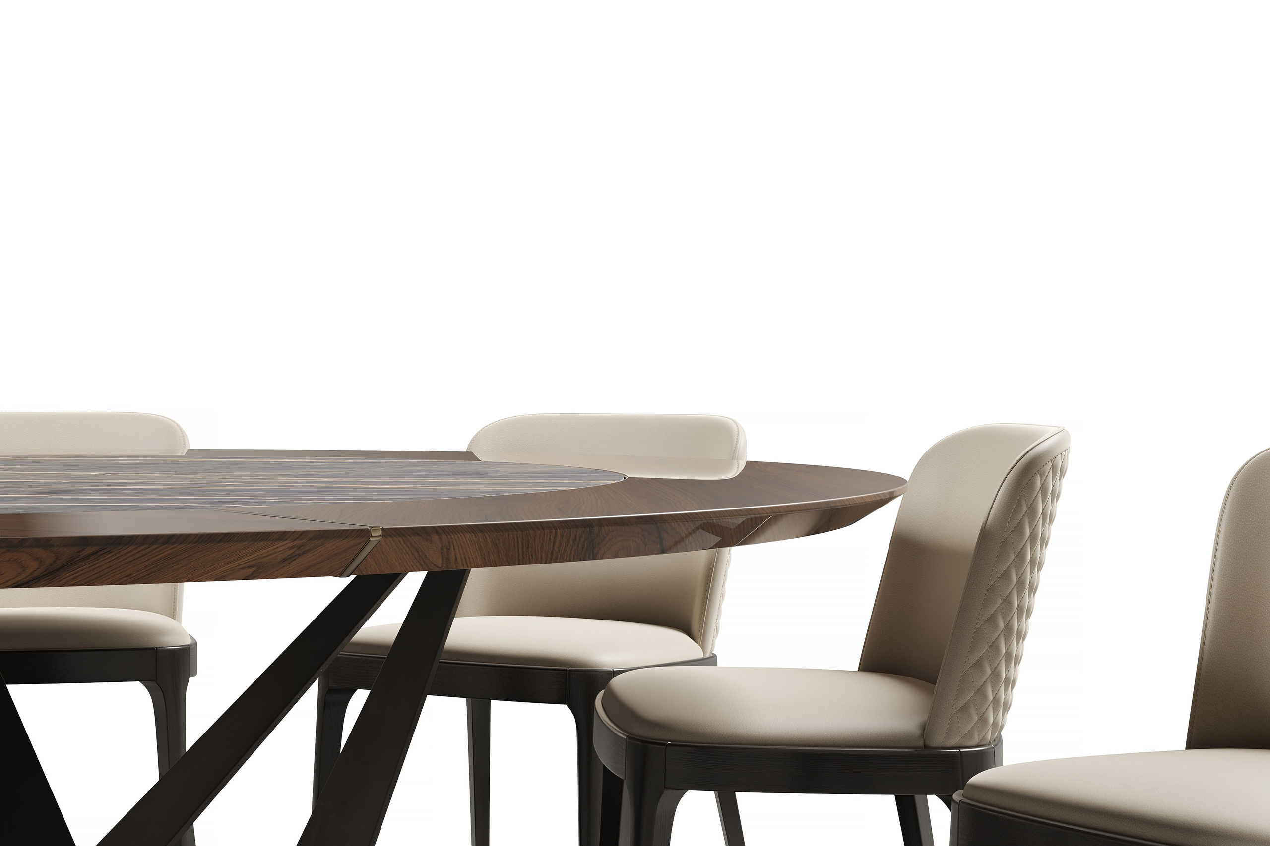 Мебель CATTELAN — Премиальные обеденные и акцентные предметы. 3Д Визуализация Интерьера и Архитектуры