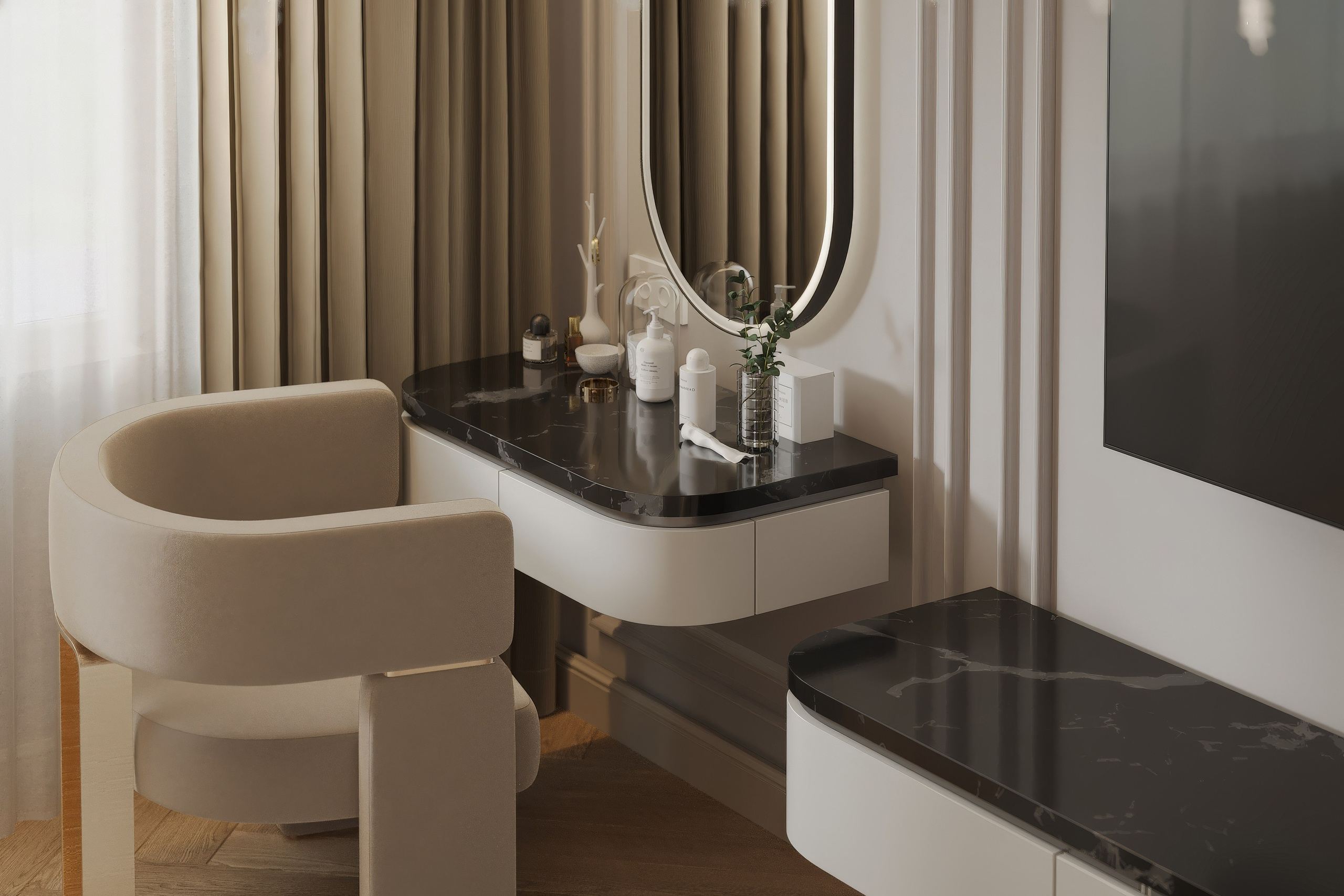 декор, рендер, 3д, визуализация, дизайн-проект, 3dsmax, corona renderer