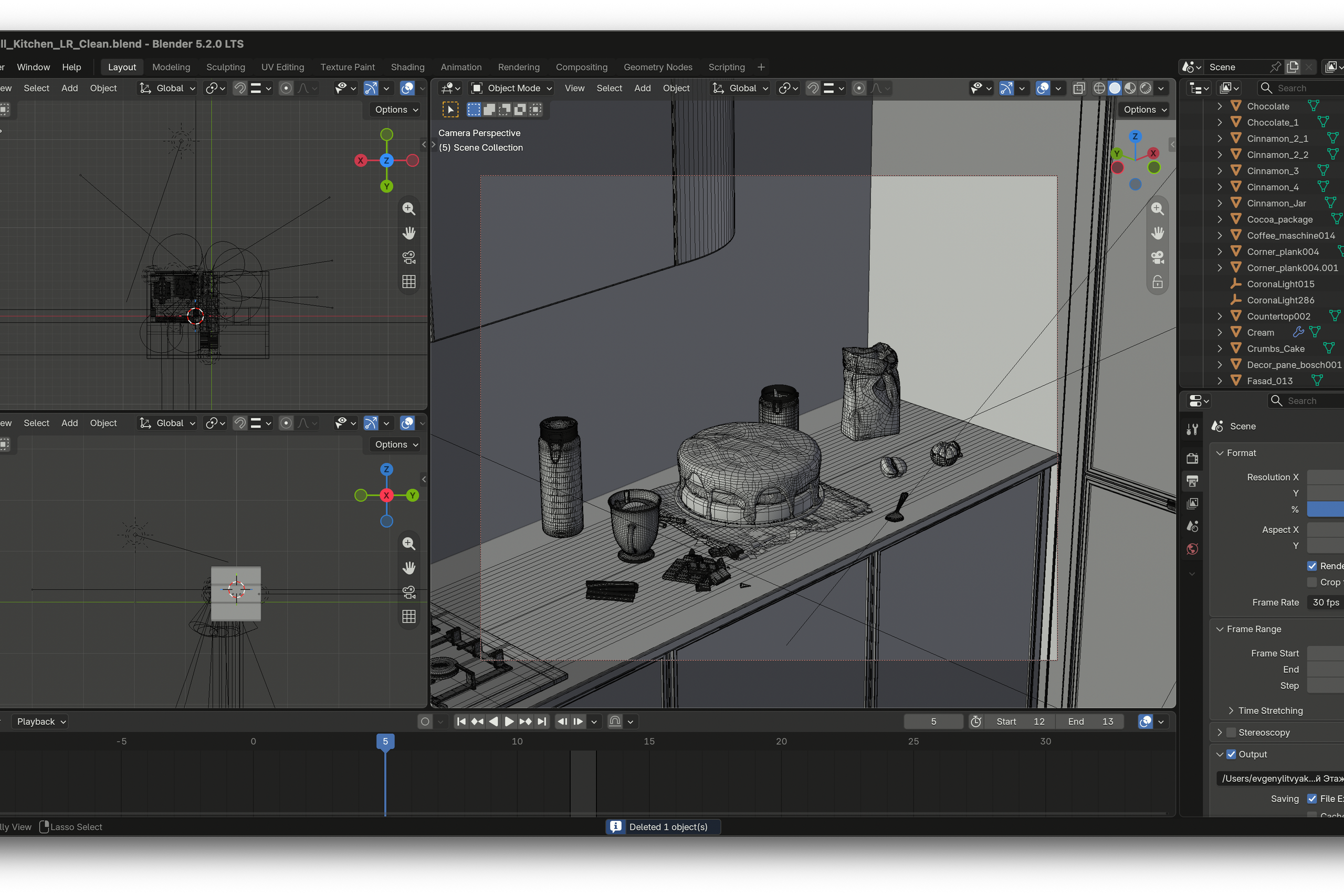 Дизайн современного дома в Корейском стиле | 3D визуализация интерьера в Blender