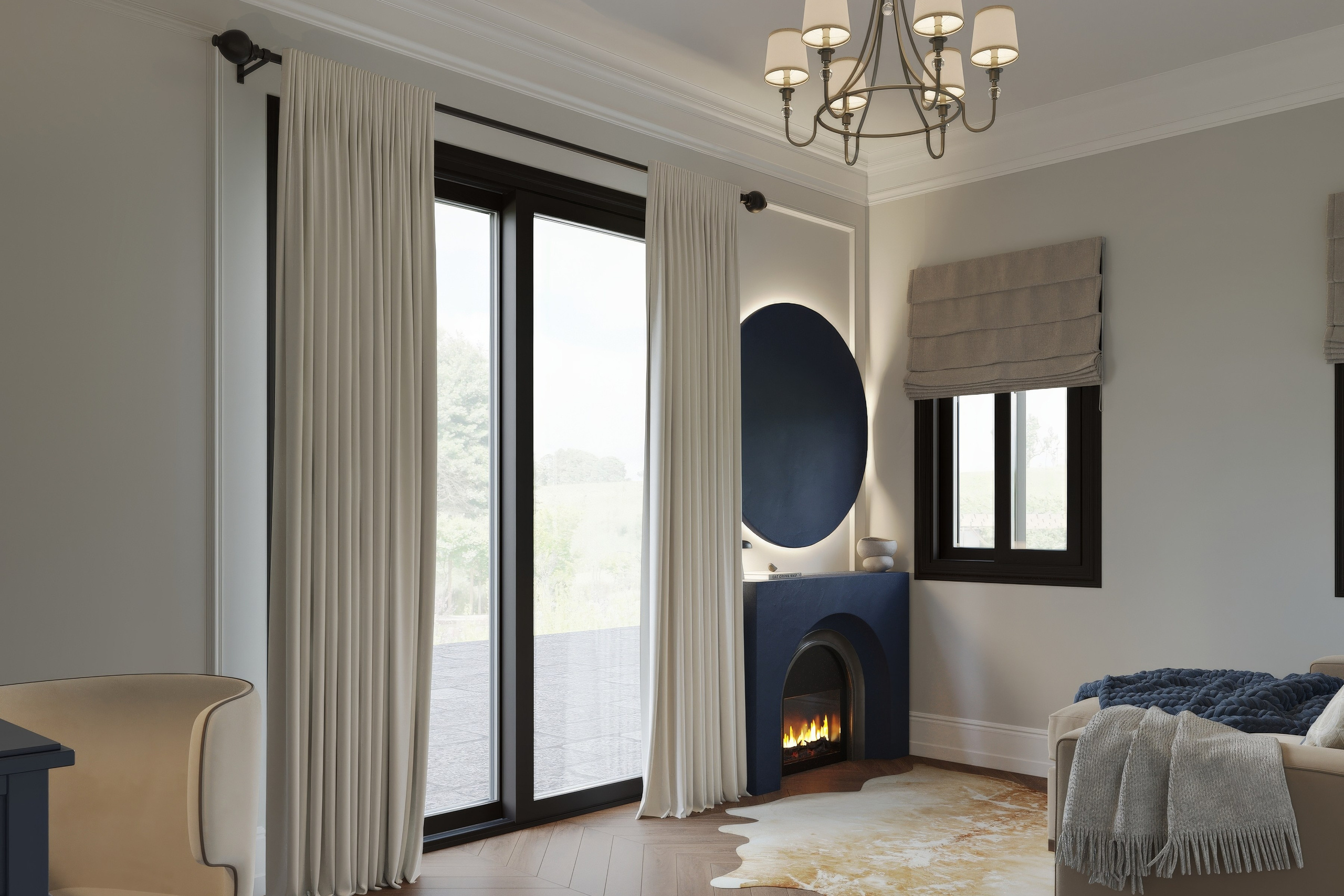 Интерьер кипр, дизайн частного дома, визуализация интерьера, 3D визуализация, уютный интерьер, современная классика, тёплая палитра. 3Д Визуализация Интерьера и Архитектуры