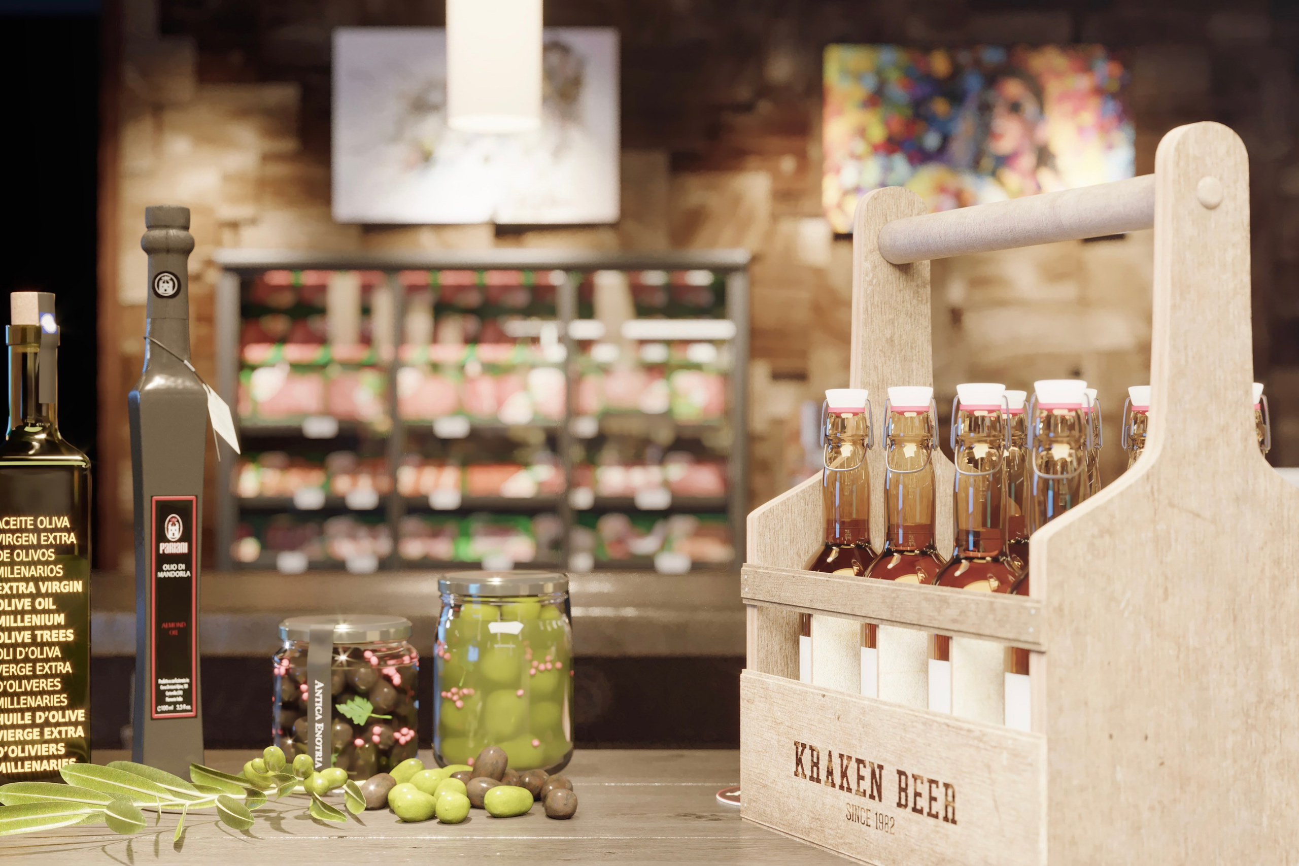 Balalaika Beer Bar — Characterful Interior Design. 3D INTERIOR AND ARCHITECTURE VISUALIZATION