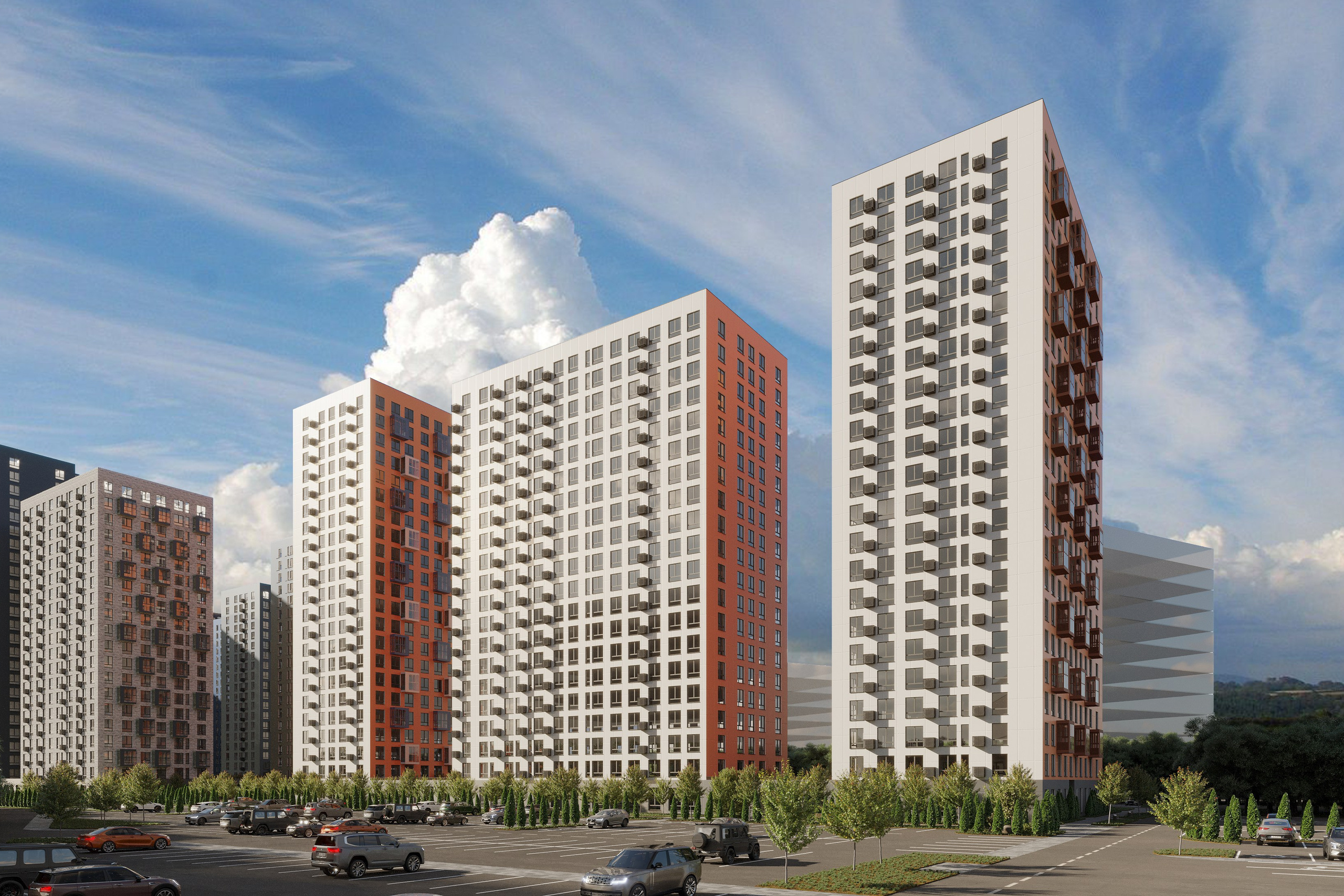 3D-визуализация жилого комплекса в Калуге. 3Д Визуализация Интерьера и Архитектуры