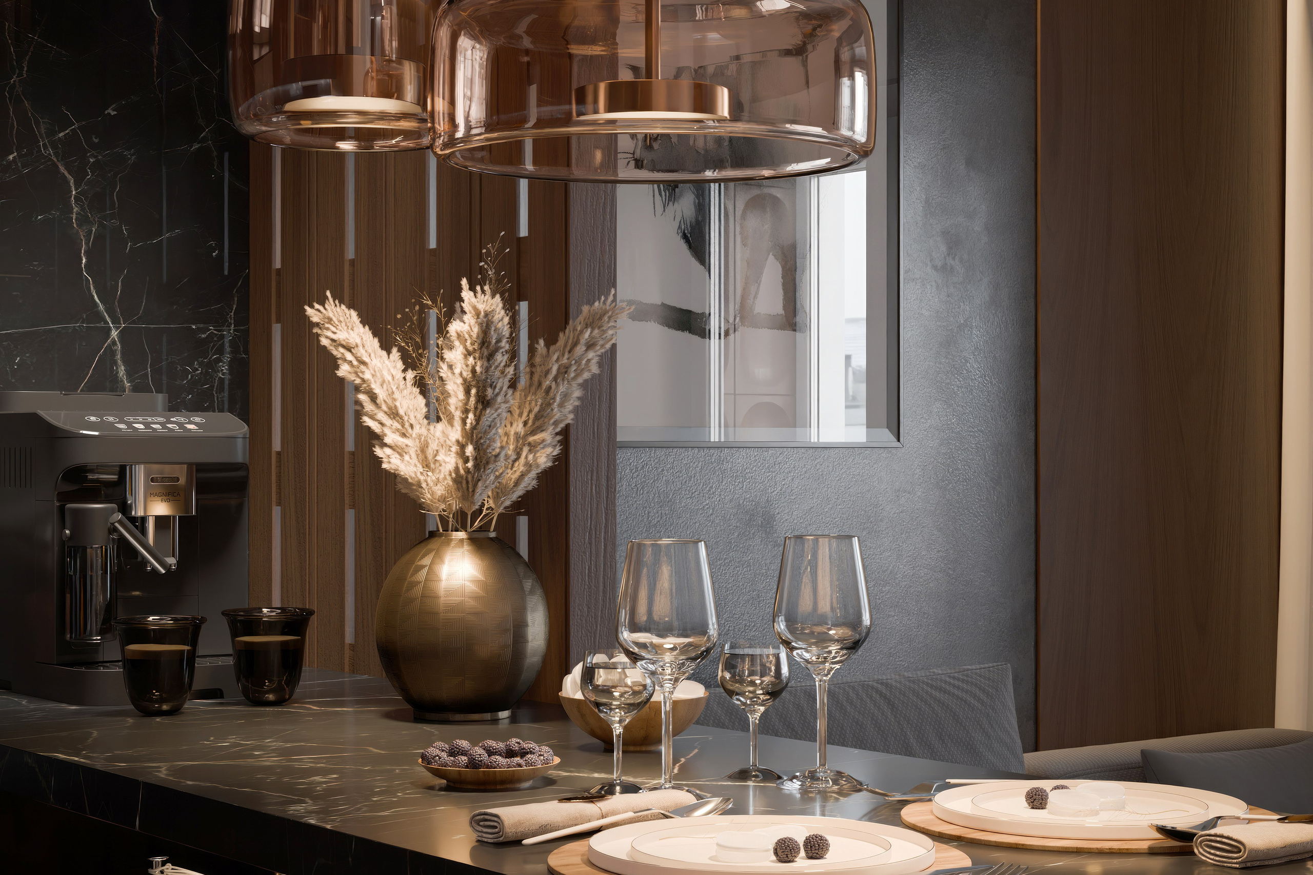 Евро 1 комнатная квартира, Москва. 3D INTERIOR AND ARCHITECTURE VISUALIZATION