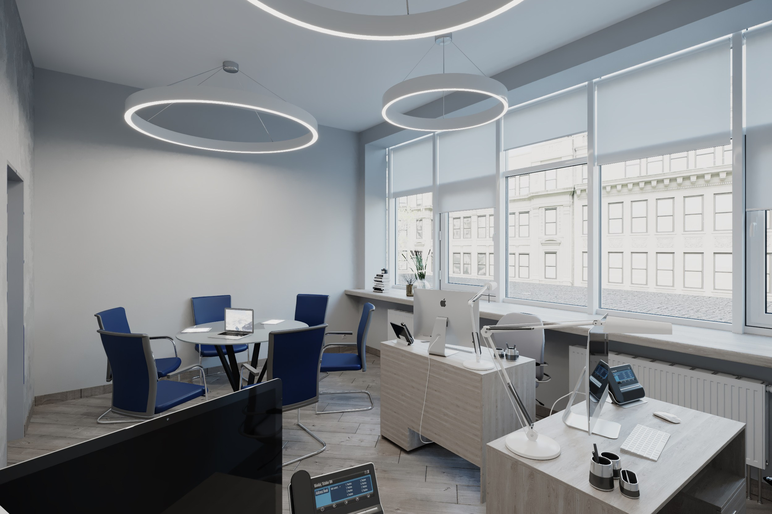 Современный офис в Краснодаре — дизайн и визуализация. 3Д Визуализация Интерьера и Архитектуры