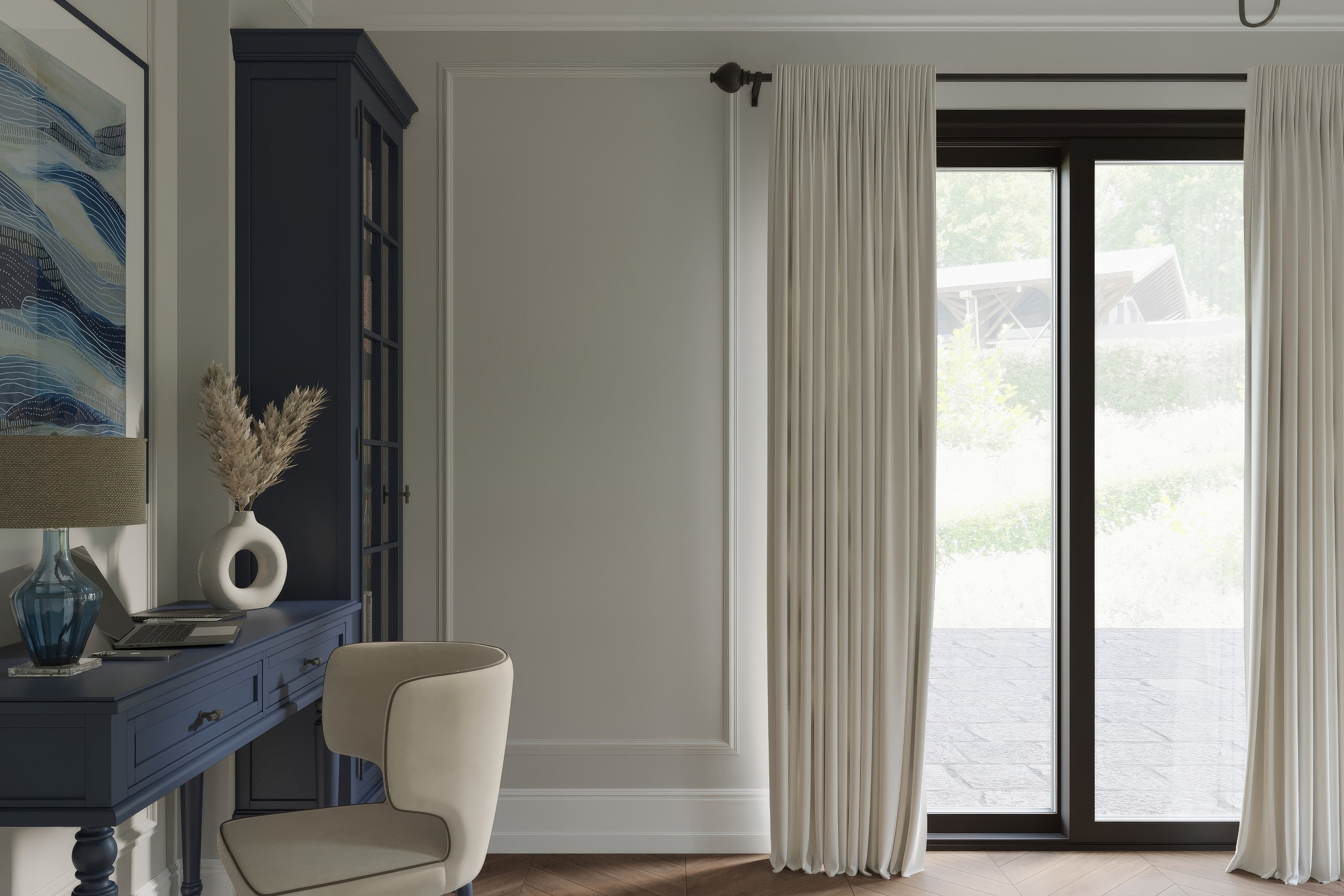 Интерьер кипр, дизайн частного дома, визуализация интерьера, 3D визуализация, уютный интерьер, современная классика, тёплая палитра. 3Д Визуализация Интерьера и Архитектуры