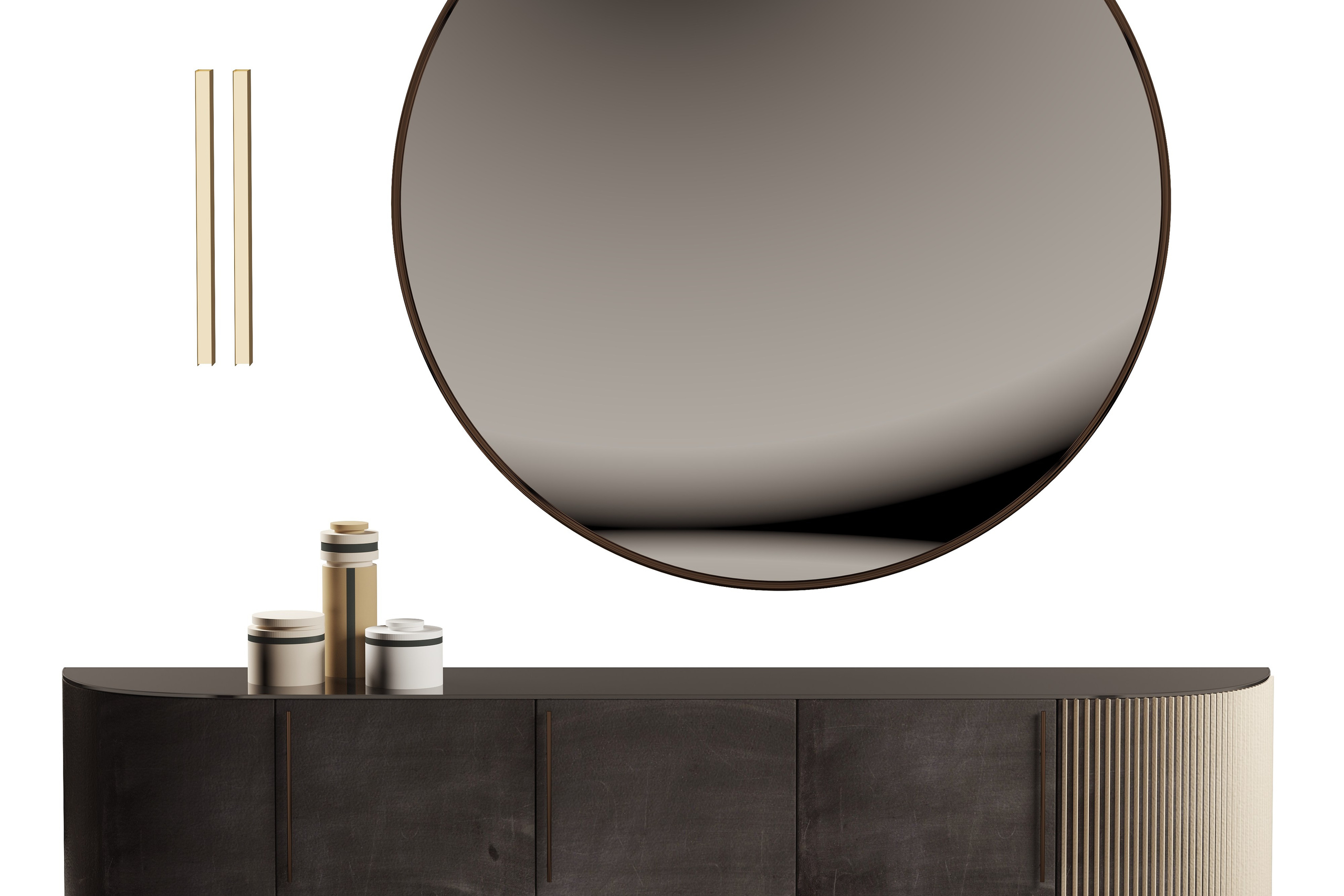 Предметная визуализация мебели BAXTER — это выразительная эстетика, мягкие формы и уникальные текстуры кожи. Визуализации подчёркивают преми. 3Д Визуализация Интерьера и Архитектуры