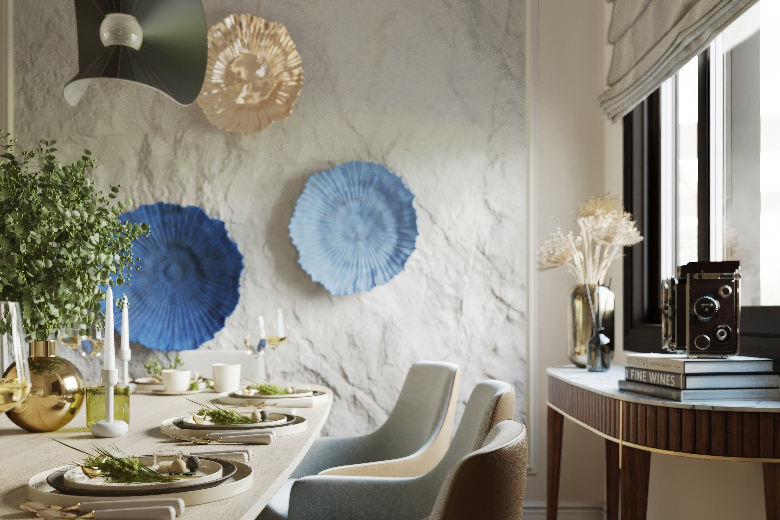 Интерьер кипр, дизайн частного дома, визуализация интерьера, 3D визуализация, уютный интерьер, современная классика, тёплая палитра. 3Д Визуализация Интерьера и Архитектуры