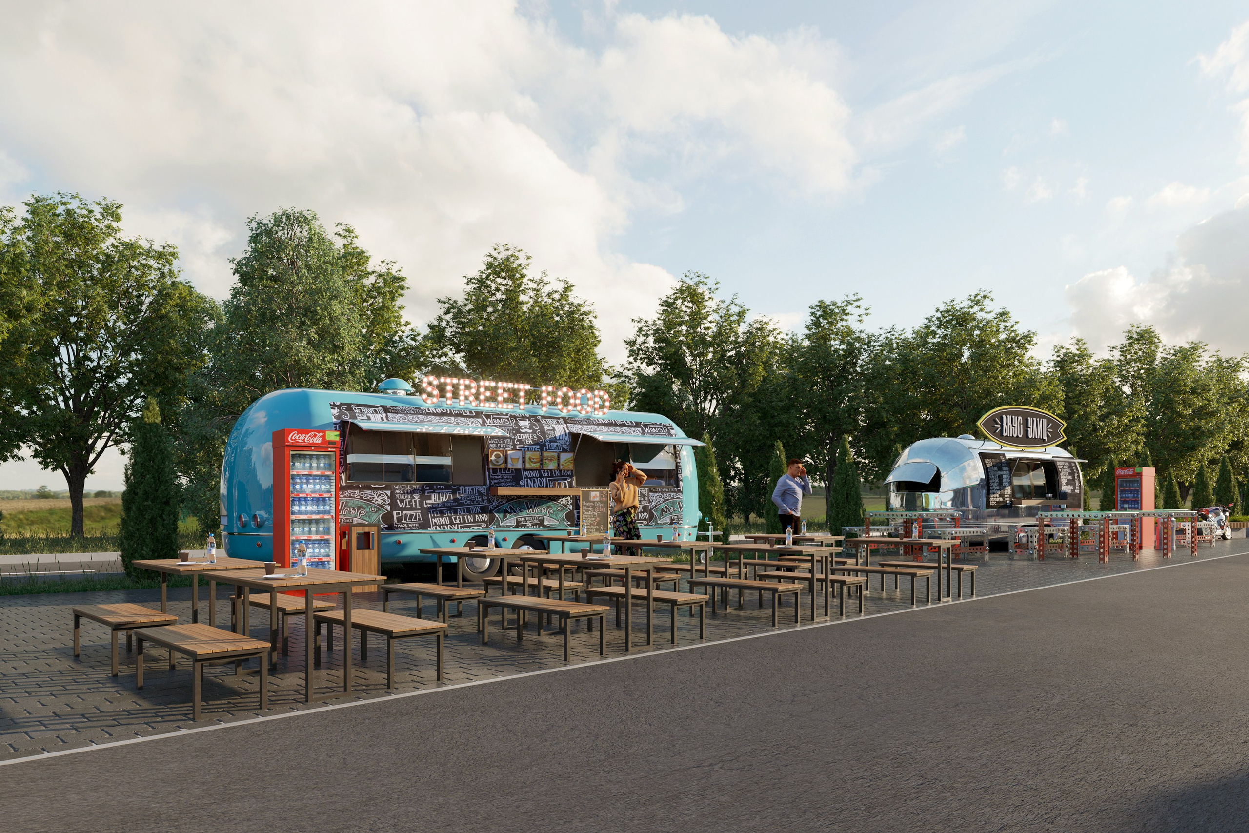 Industrial Warehouses and Logistics Complex. 3D INTERIOR AND ARCHITECTURE VISUALIZATION