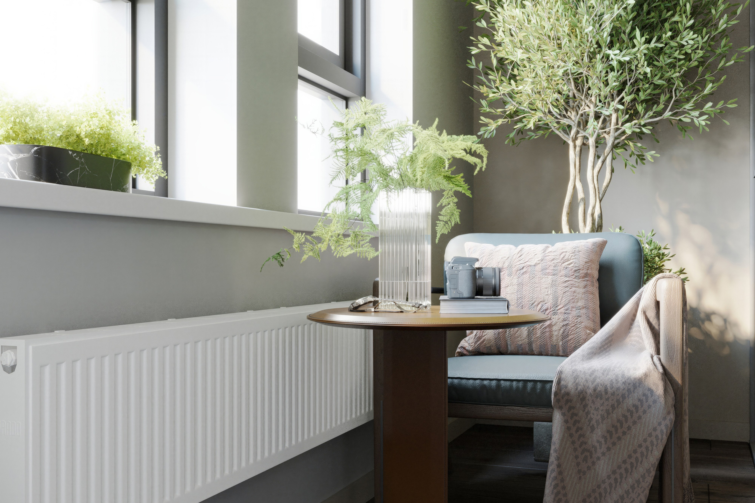 Балкон спальни