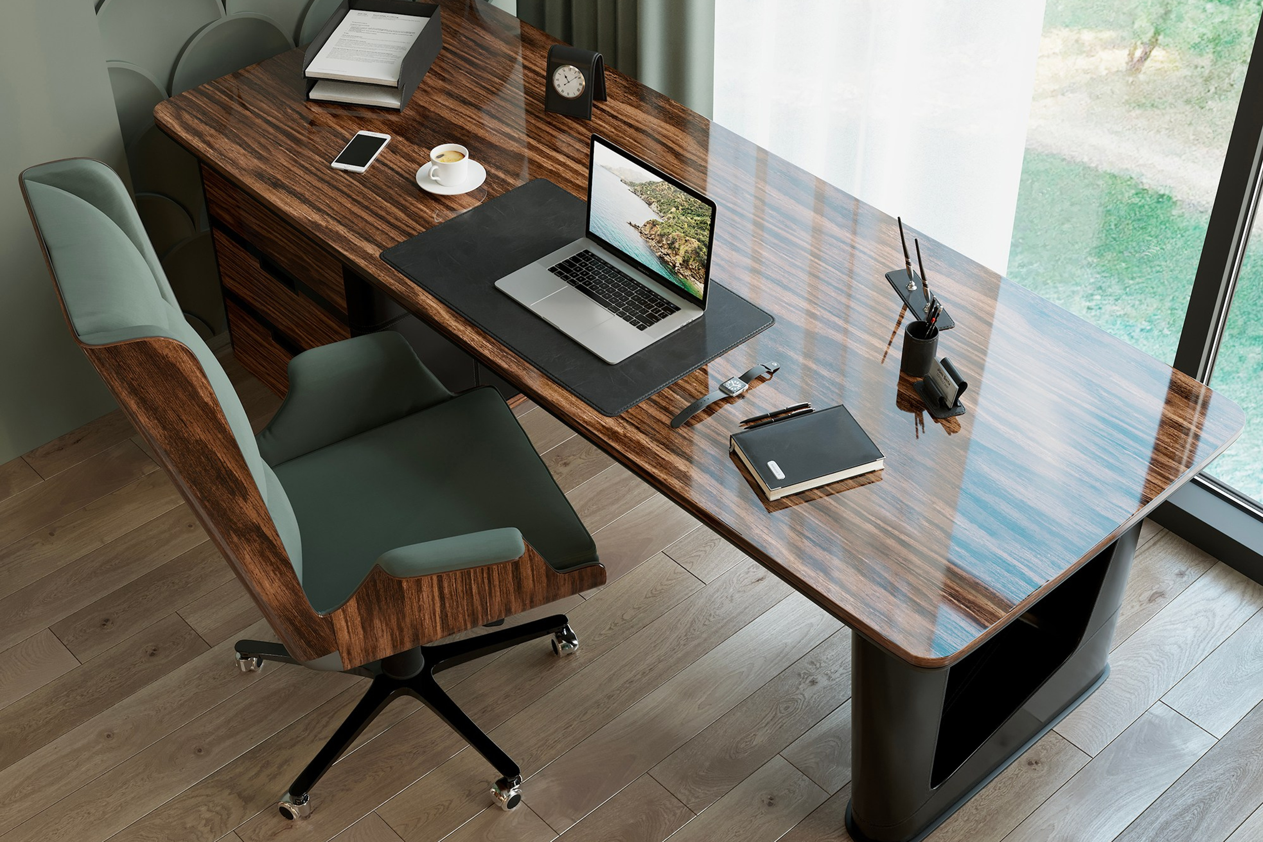 Рабочее место в кабинете