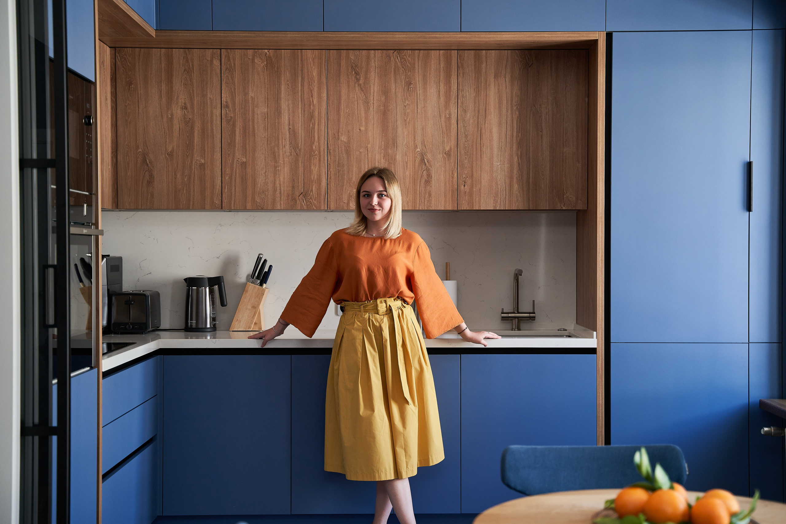 Цвет настроения Синий (публикация в журнале Buro 314)