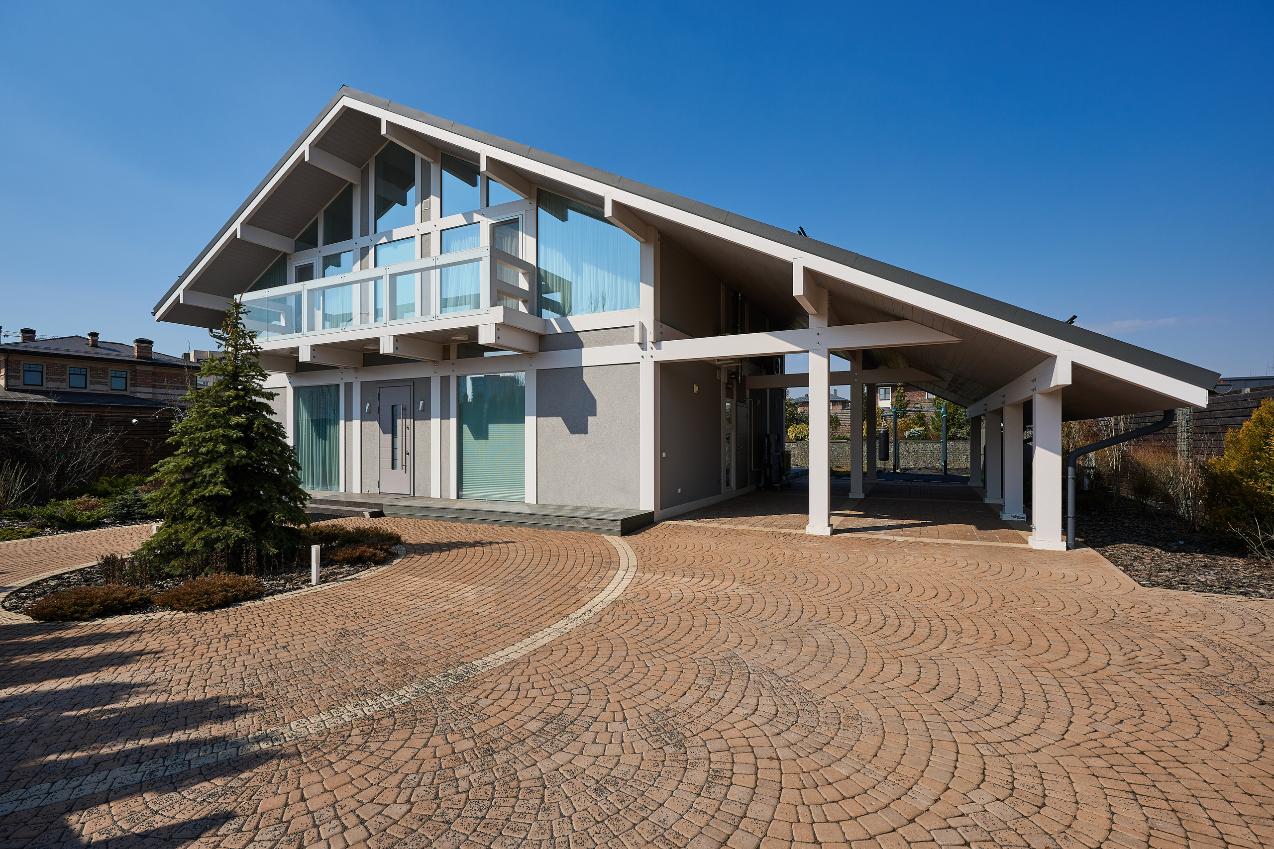 Дом в стиле Фахверк (агентская съемка)