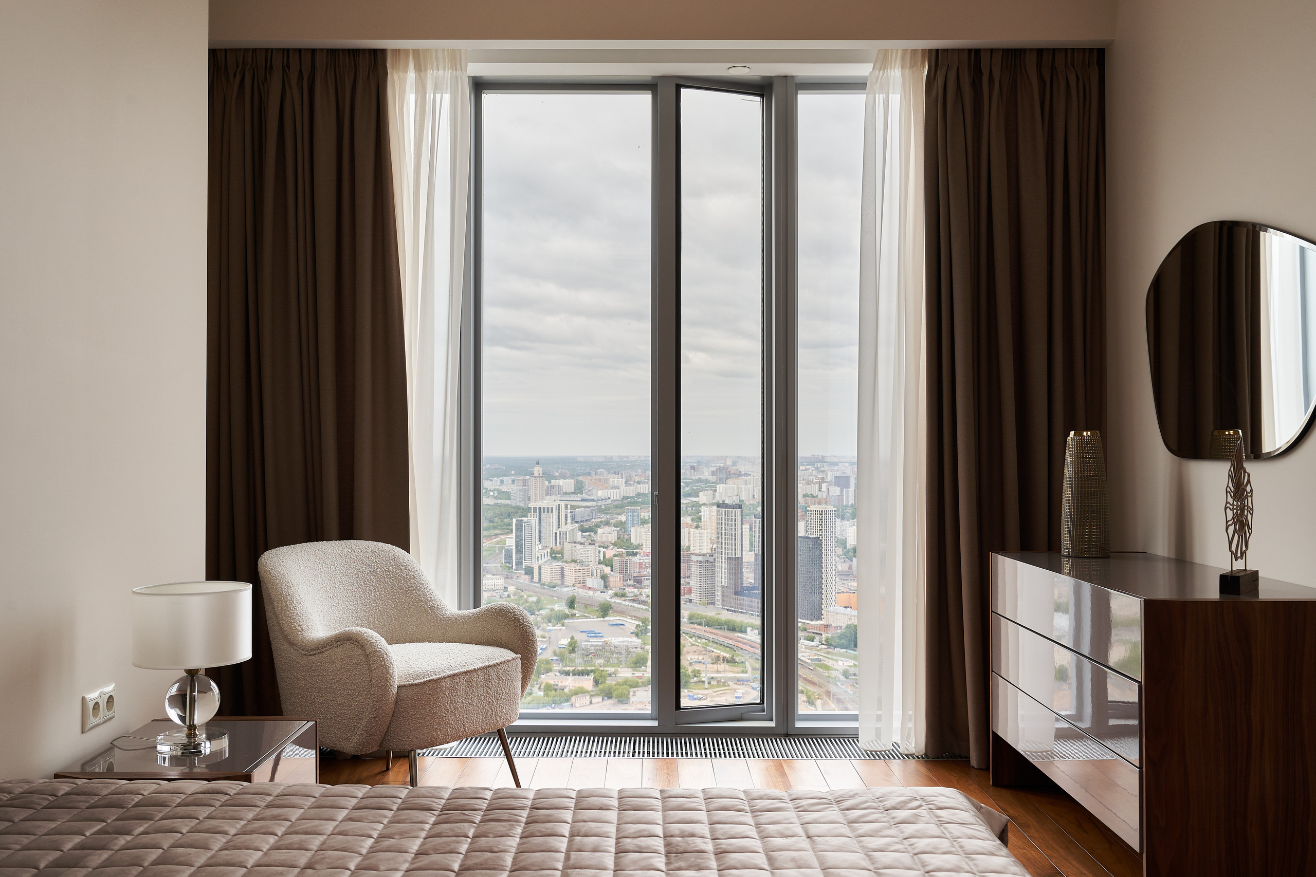 Башня ОКО (агентская съемка)