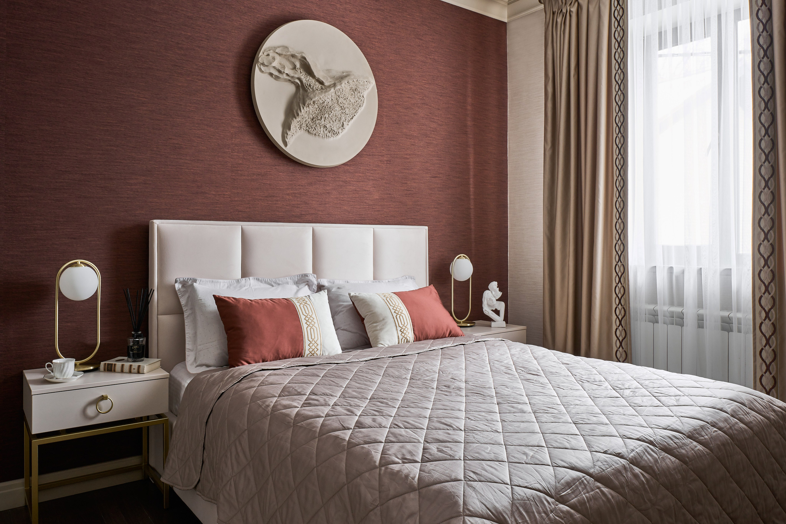 Спальня из проекта Ирины Кумсковой