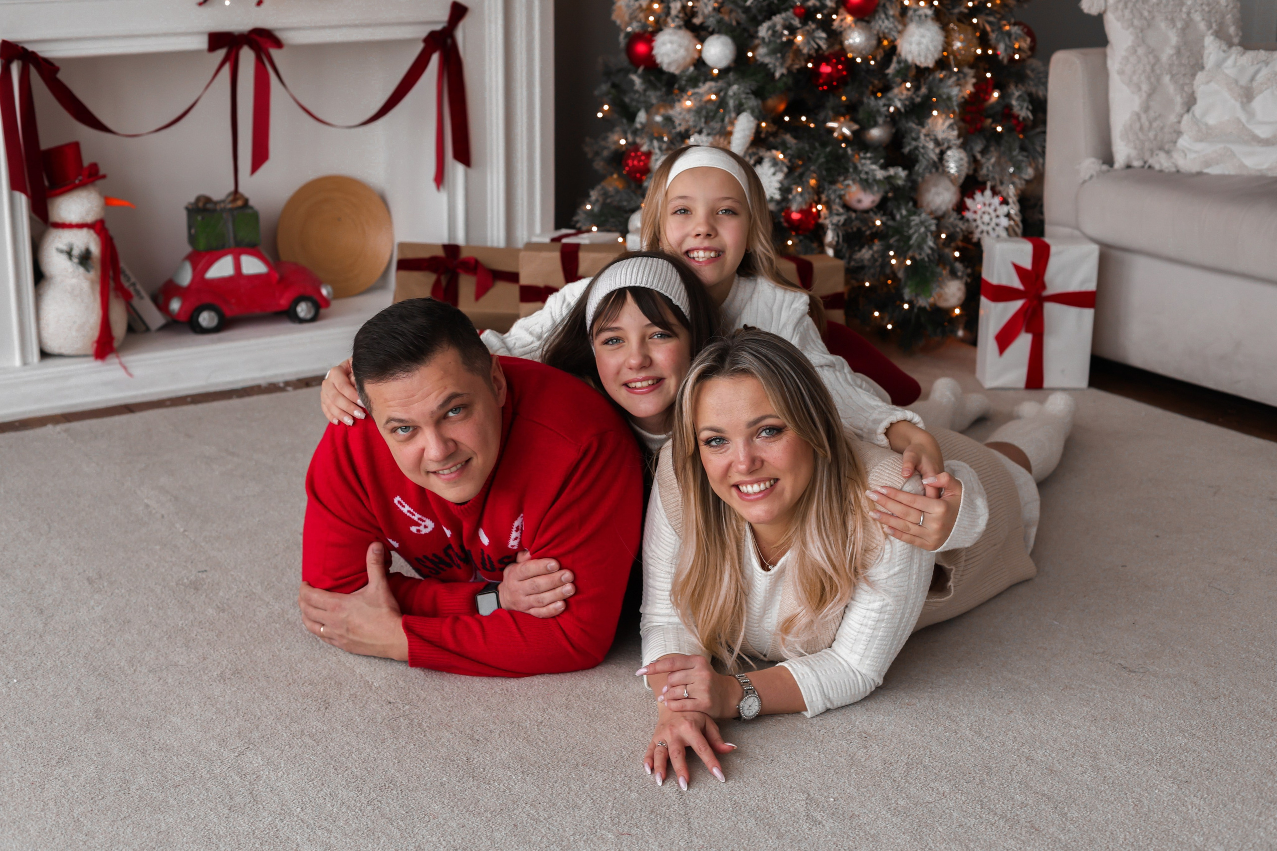 Семья Евгения и Марии