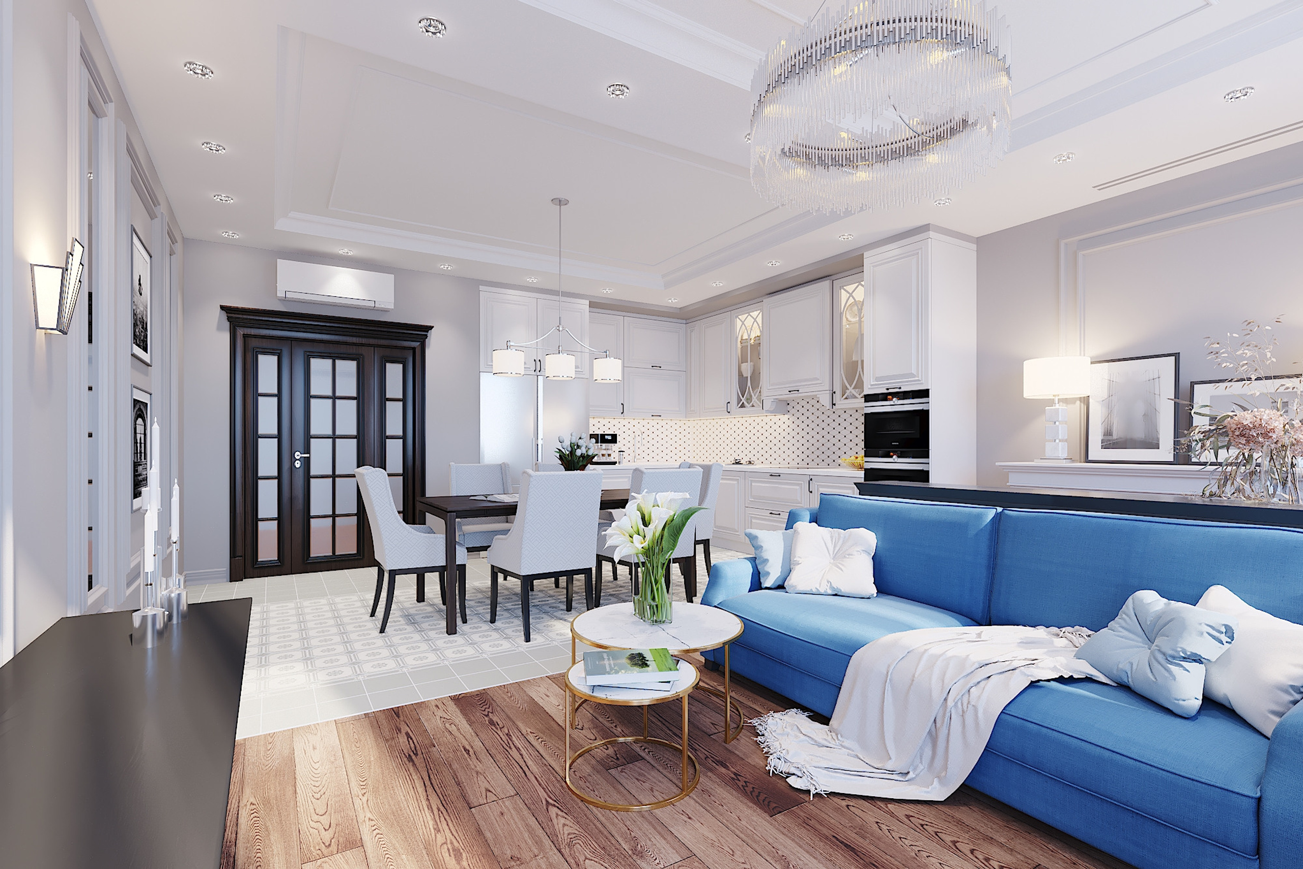 ЖК Дубровка. 4-к квартира.181 м²