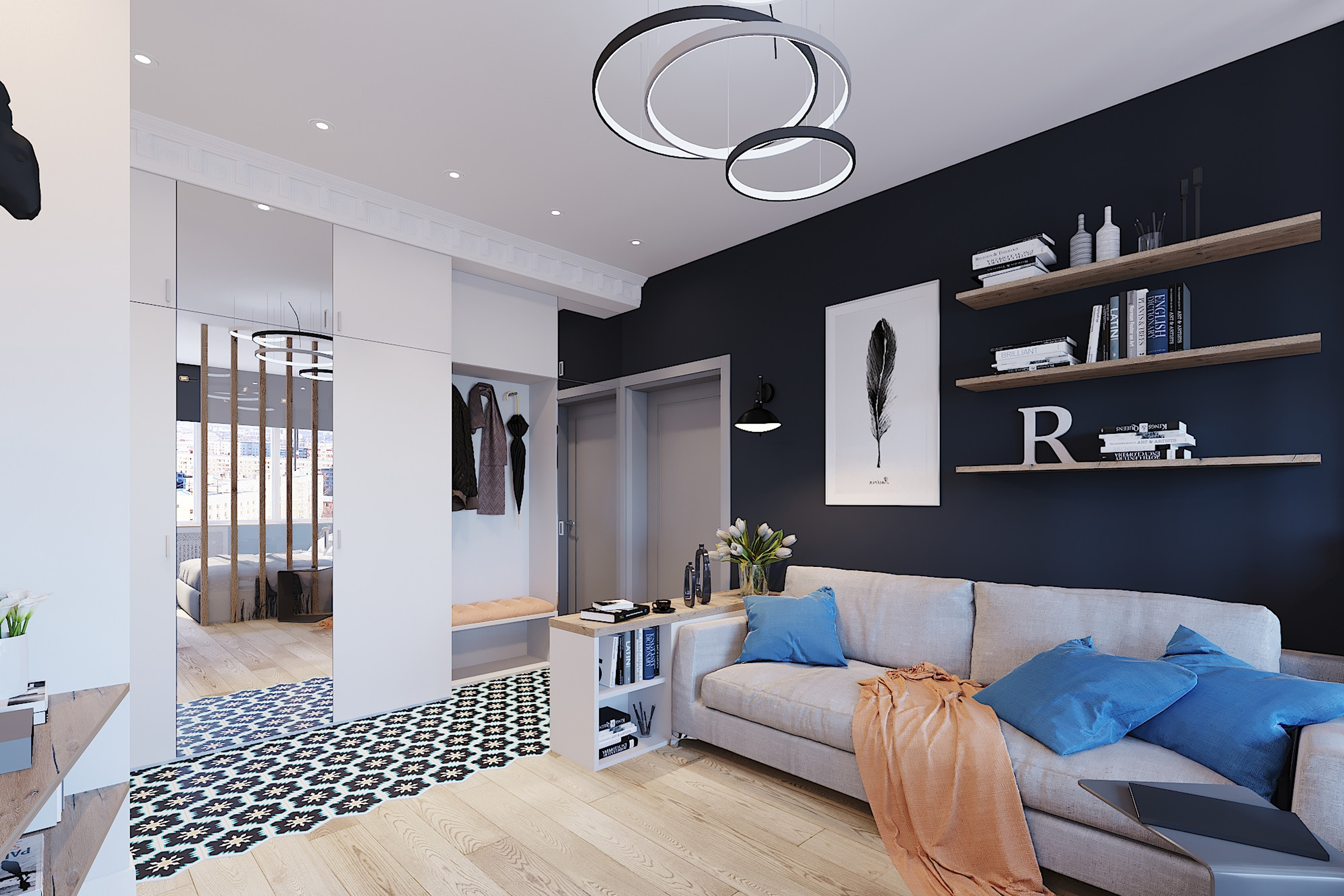 ЖК Технопарк. 1-к квартира. 38 м².