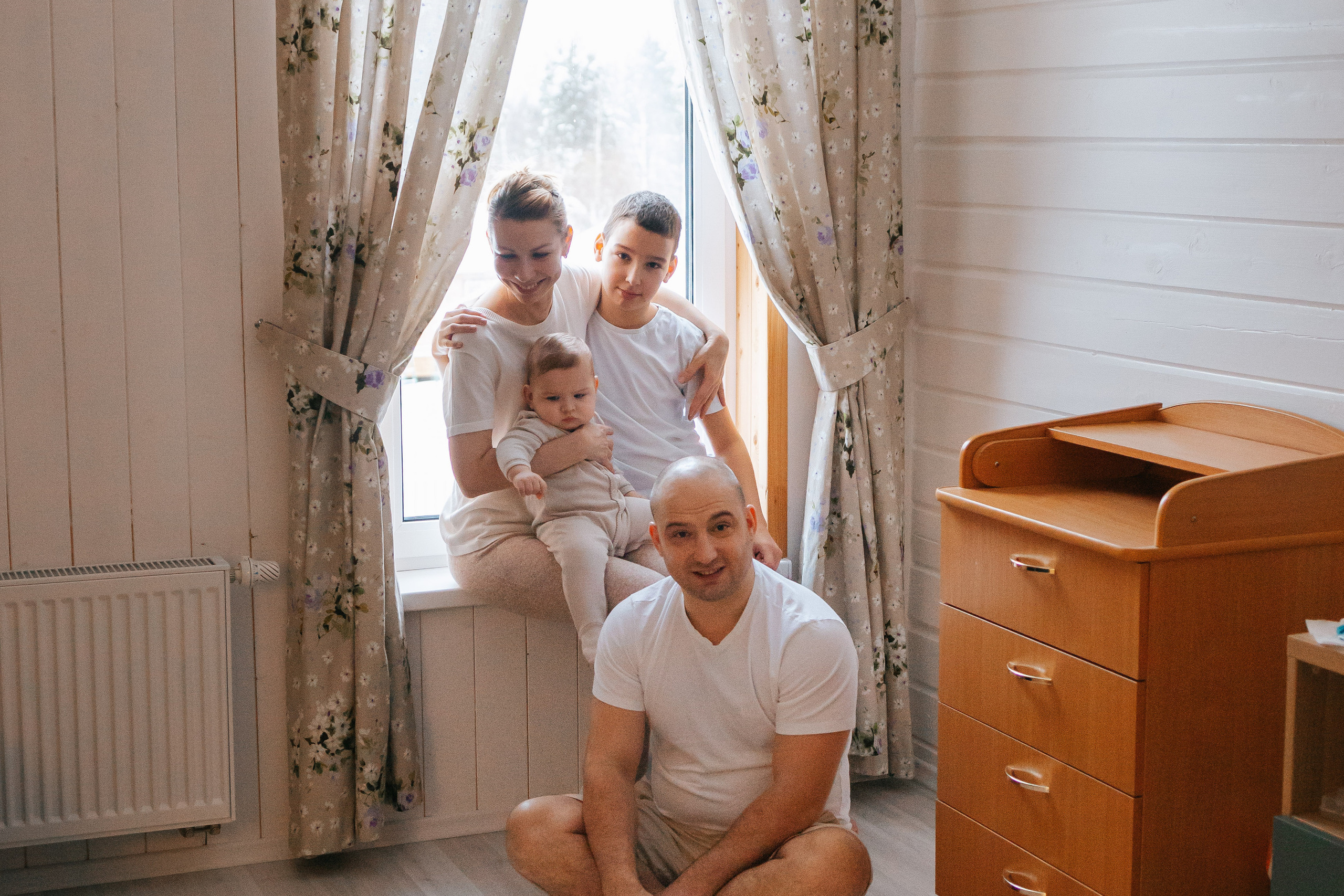 Александр, Анна, Артём и Миша