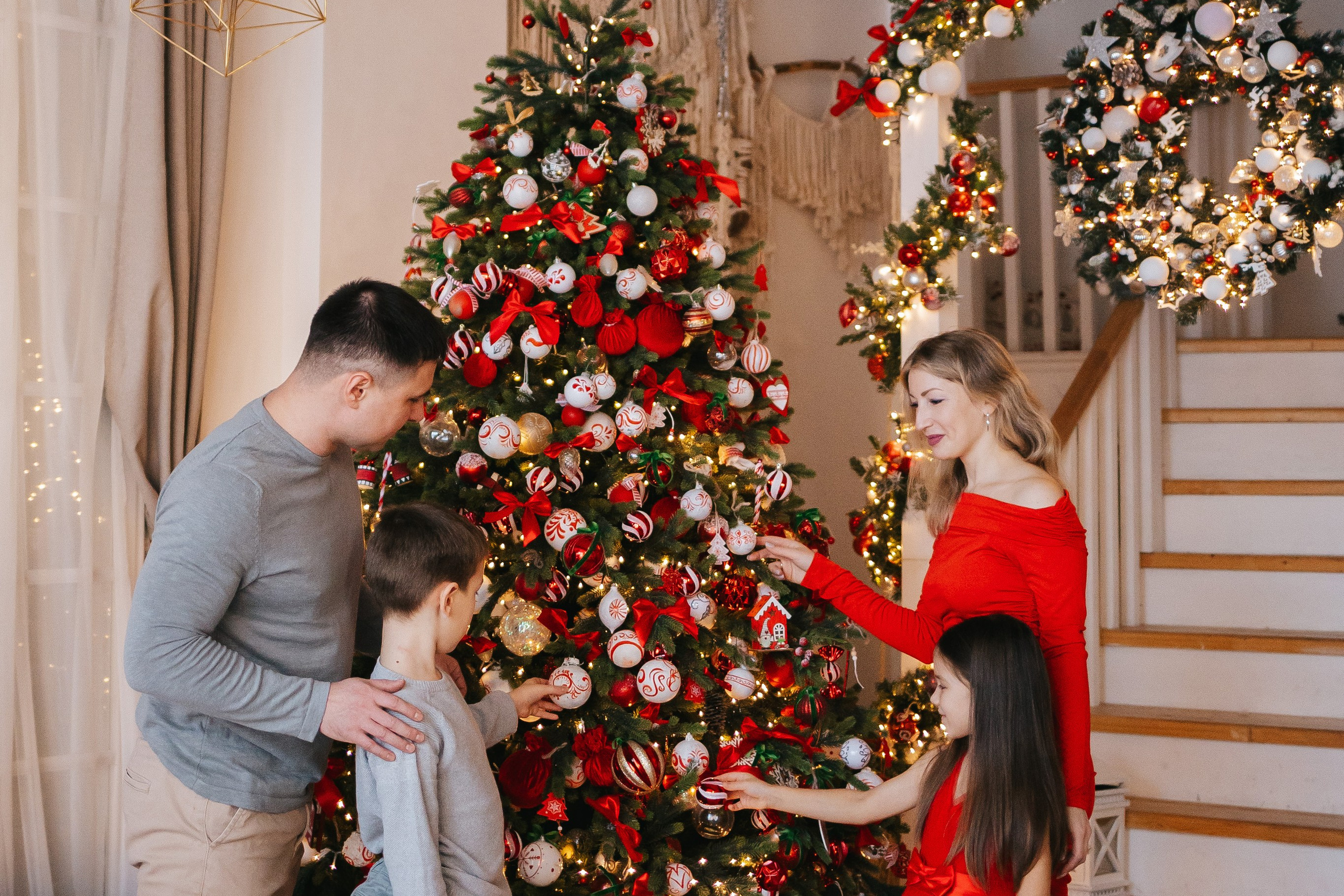 Рома, Оля, Тимур и Ангелина