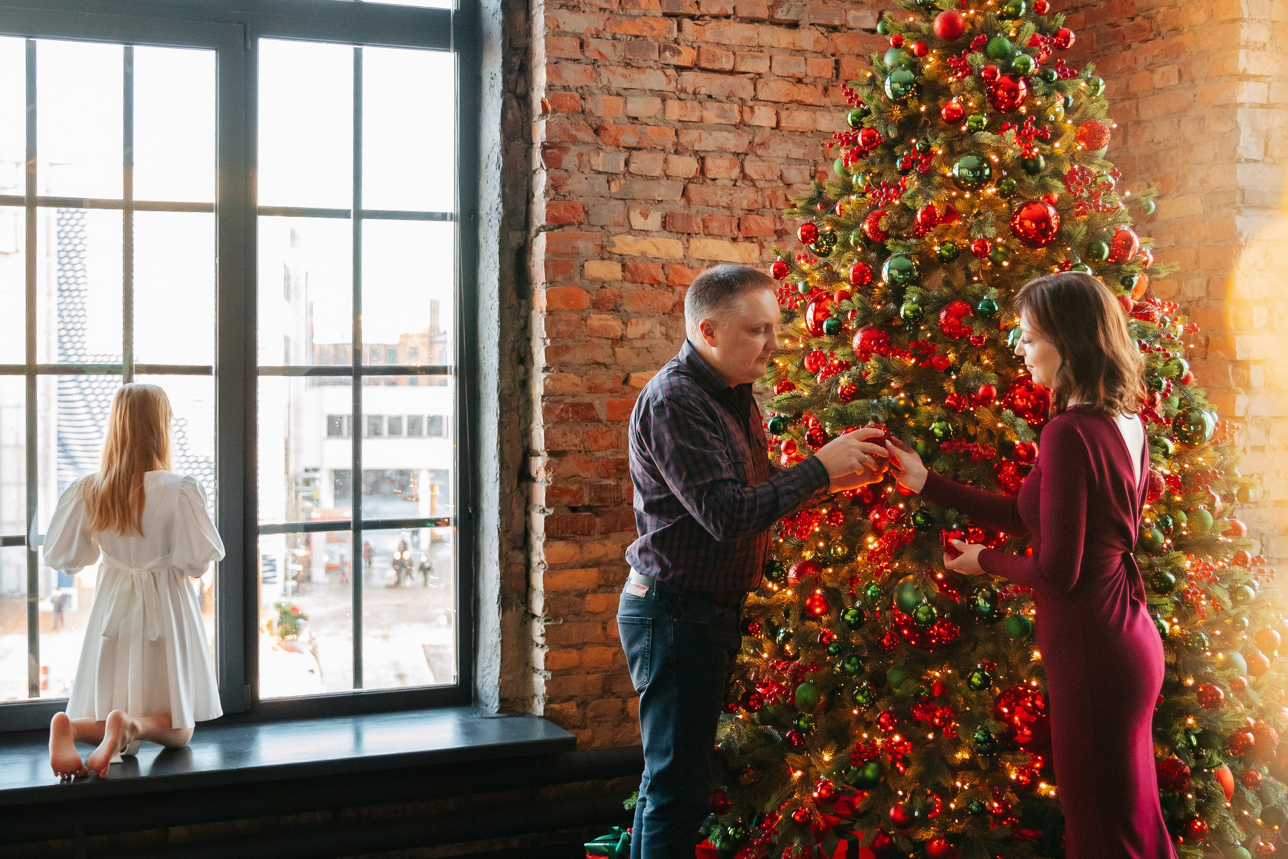Лёша, Оля и Вероника