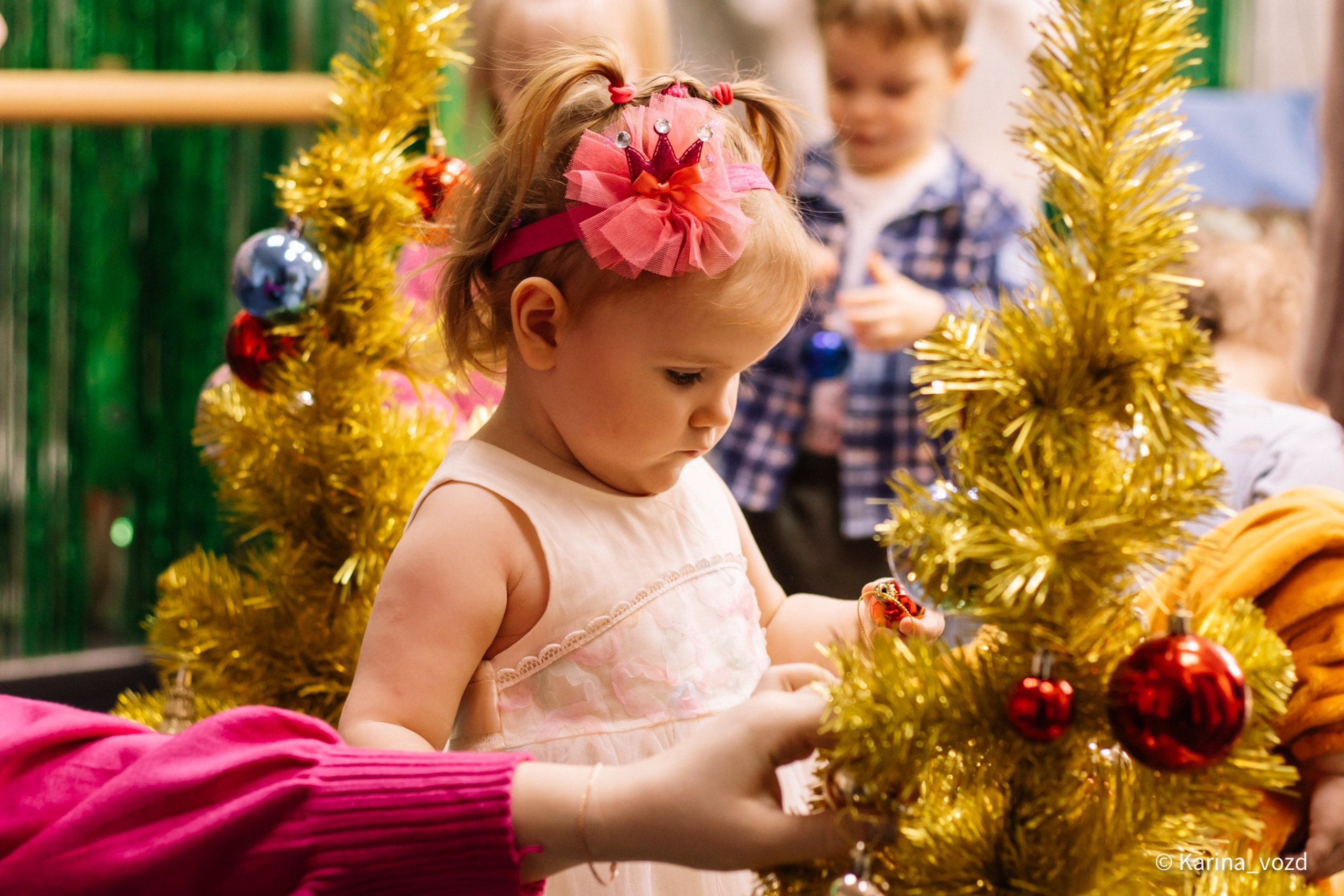 Новогодняя елочка для малышей в творческом бюро «Зеленая груша»