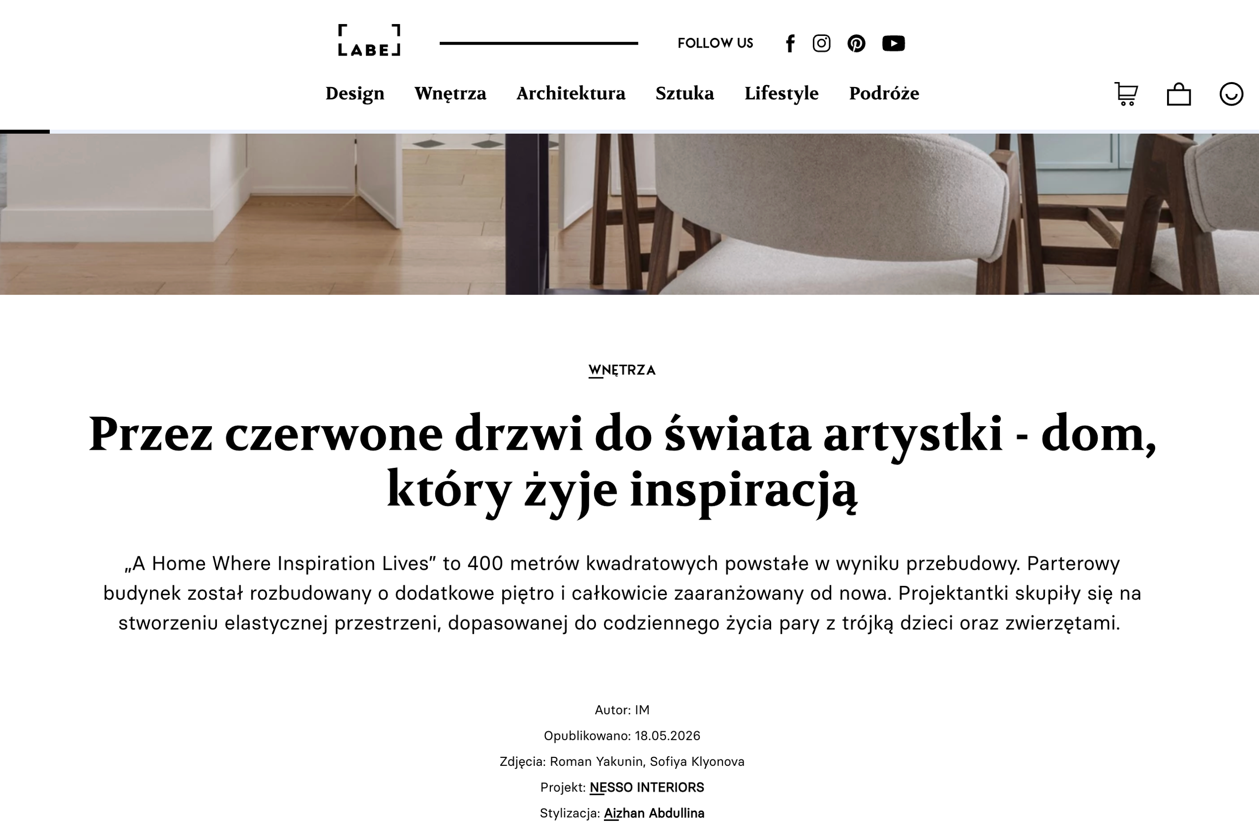 NESSO INTERIORS BUREAU&nbsp;— Label Magazine