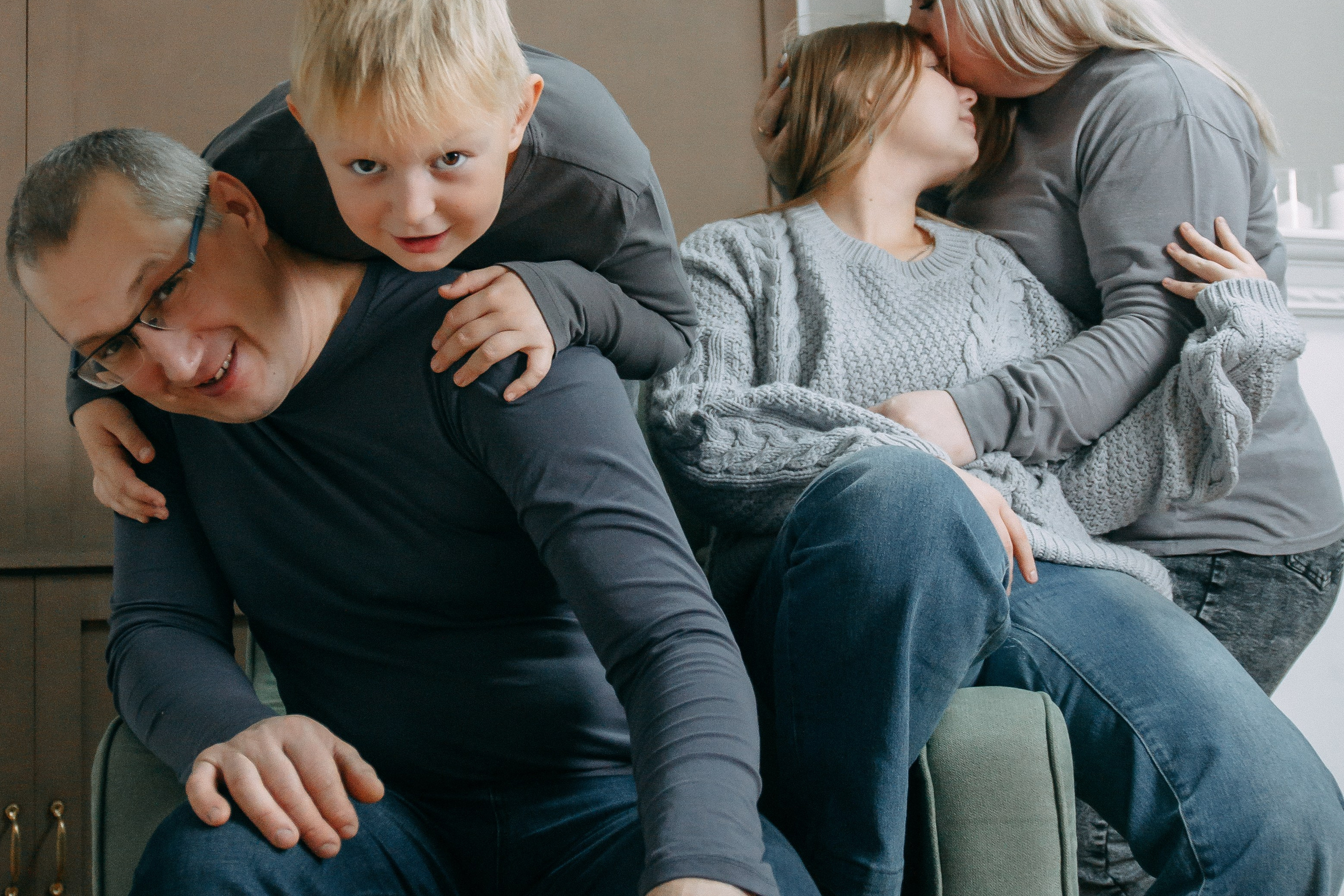 Счастье там, где мы все вместе…