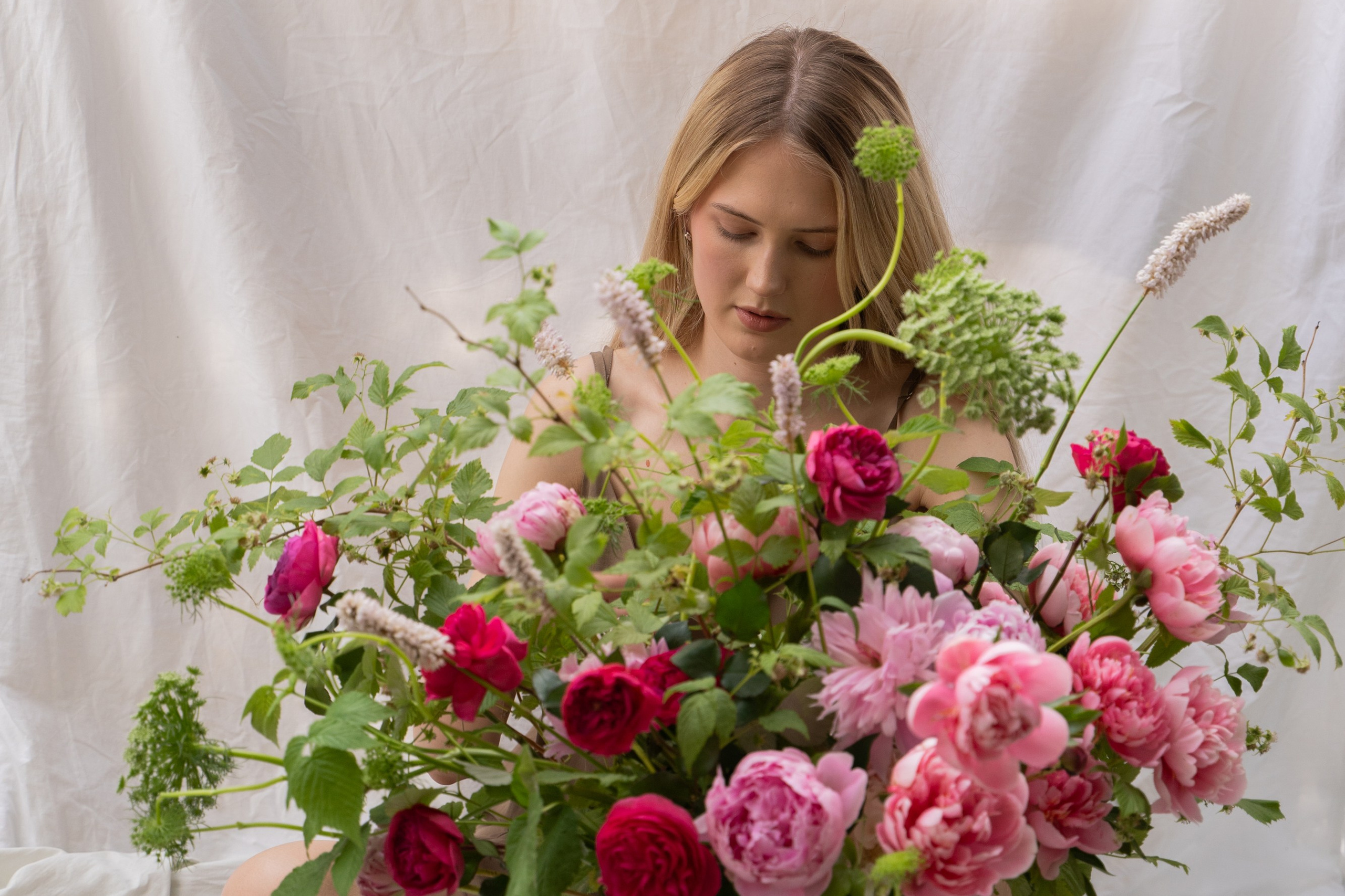 Фотосессия для Флористического сервиса FANYA flowers