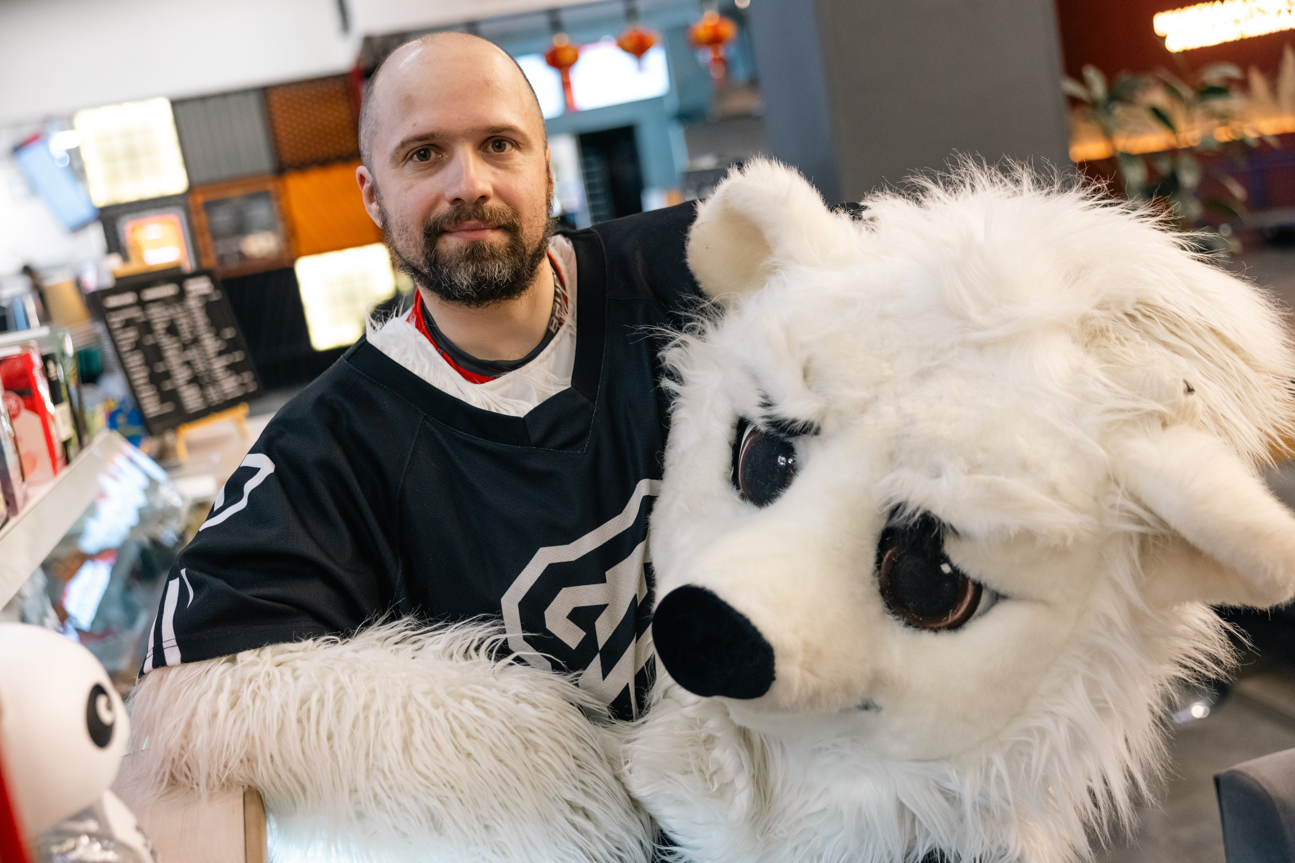 Алексей Потрехалов. Маскот хоккейного клуба «Трактор»