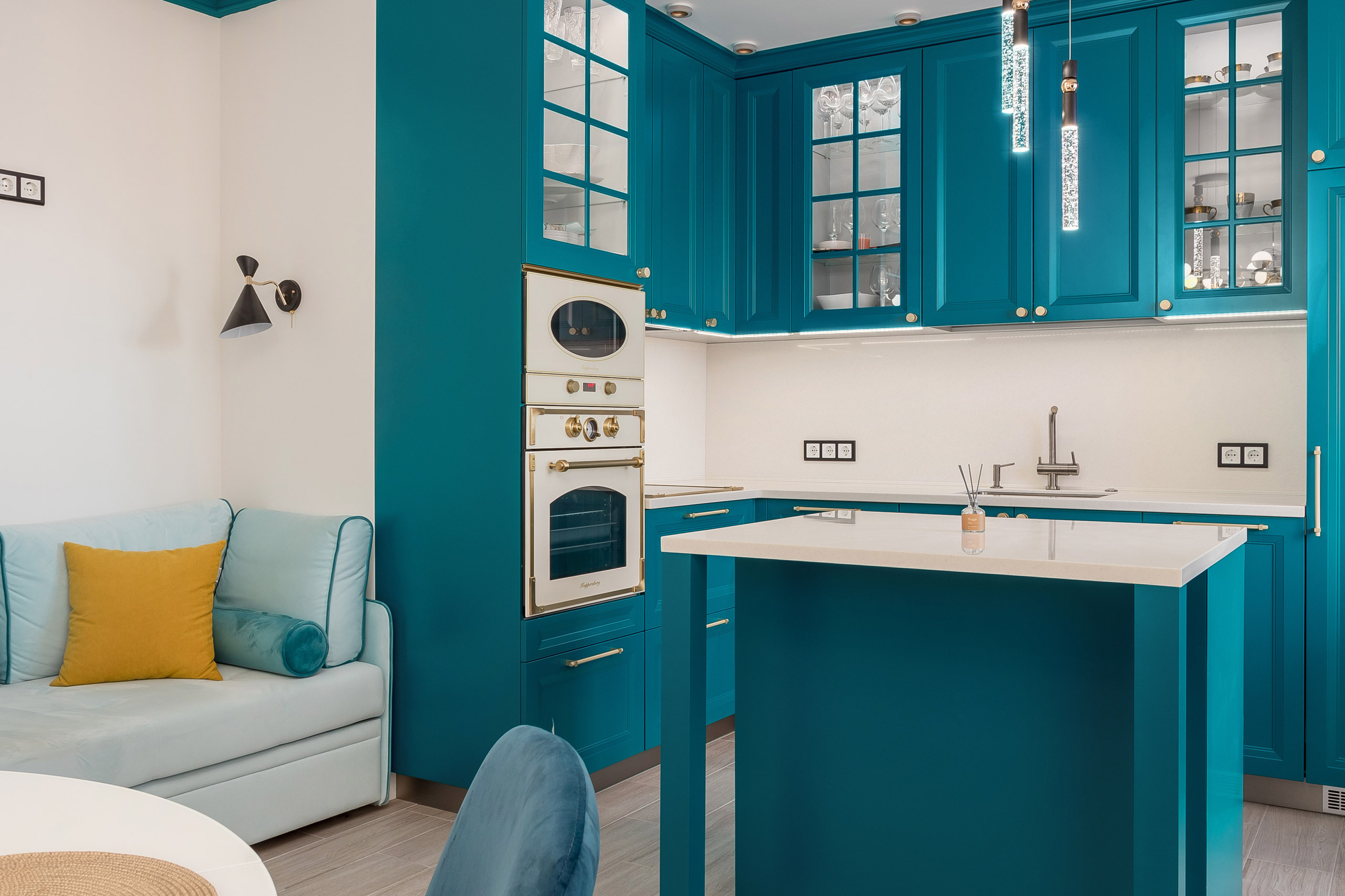 Кухня берёзовая фотосъемка для инстаграмм.