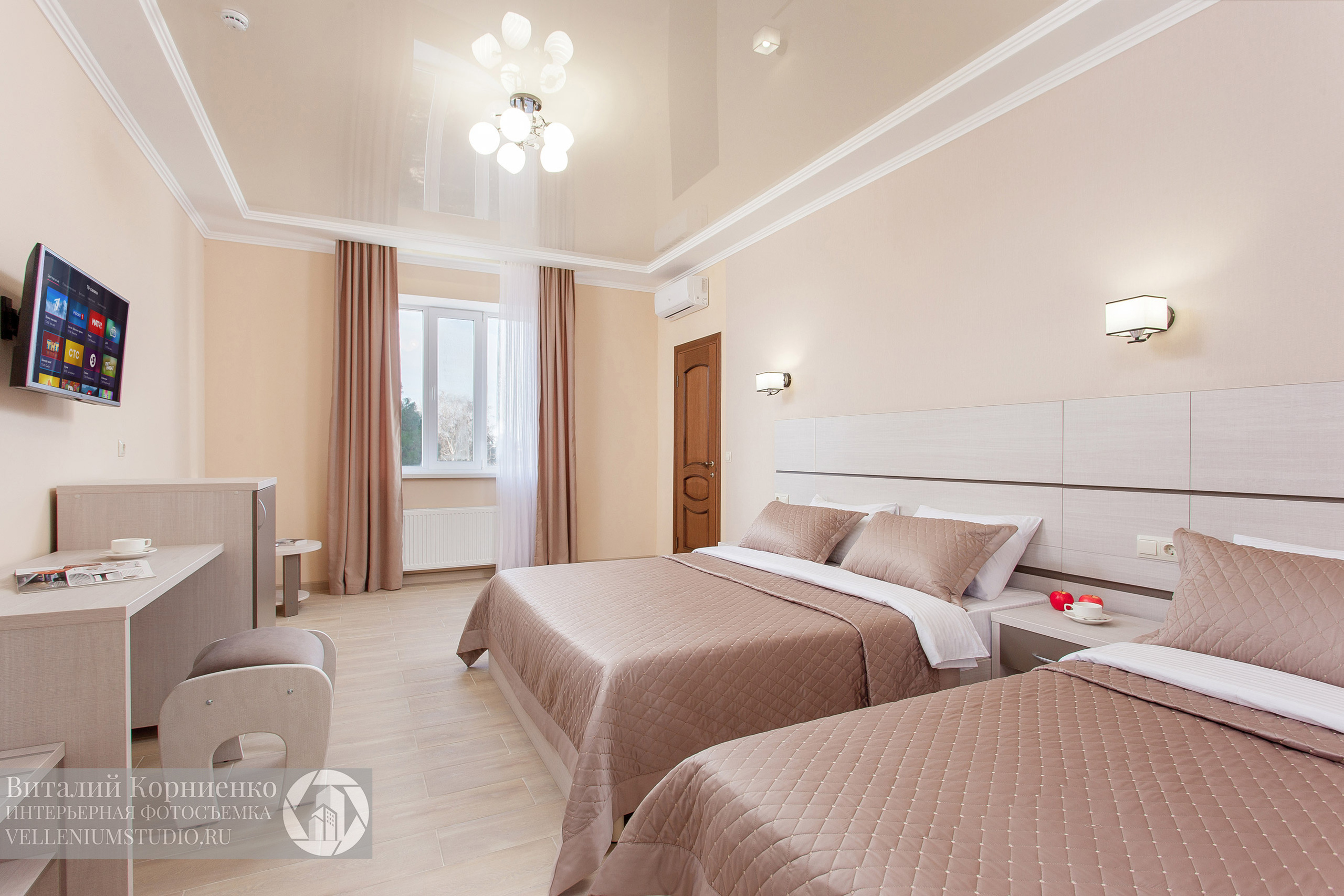 Фотосъемка отеля в Витязево, интерьерная фотосъемка