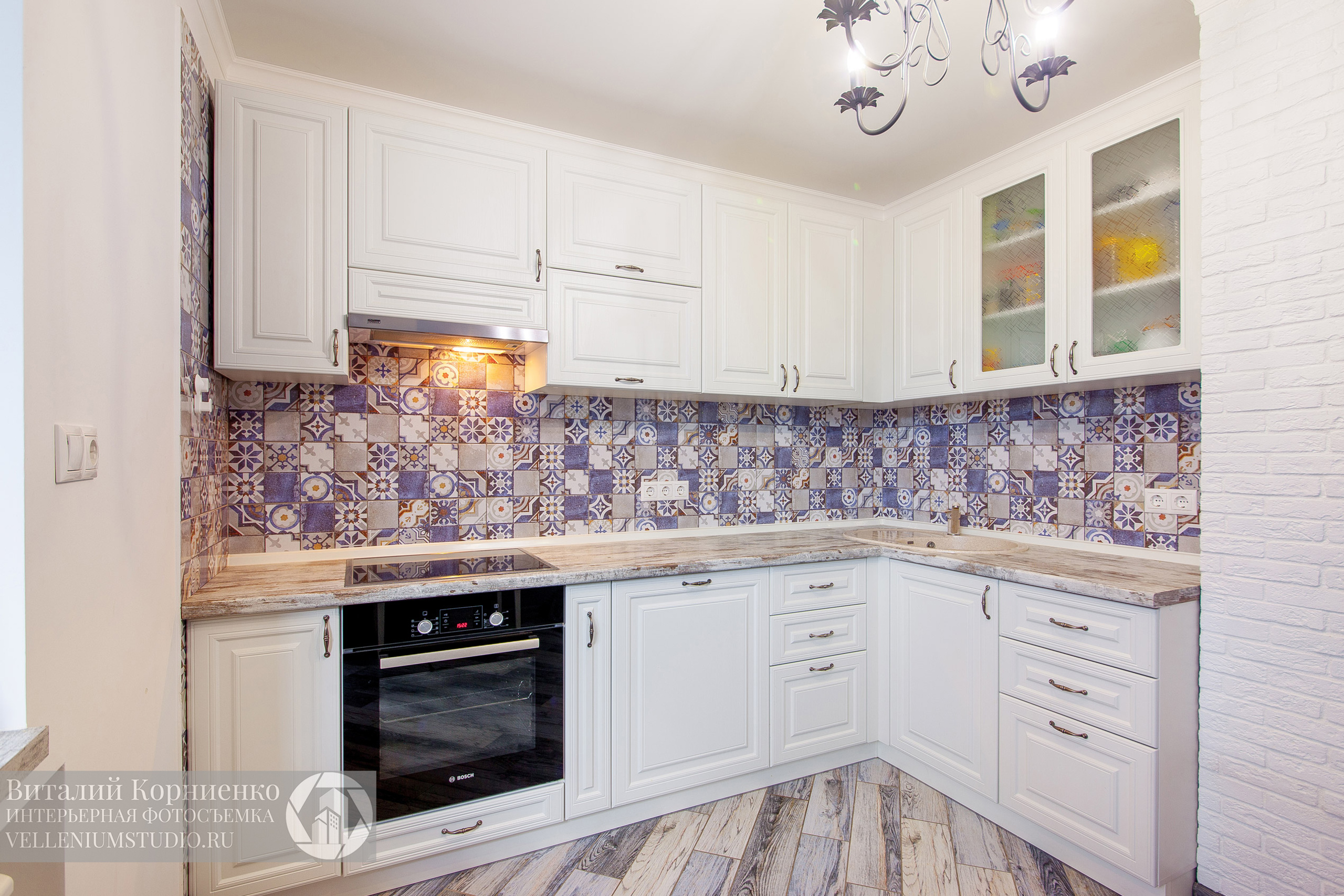 Фотосъемка небольшой кухни