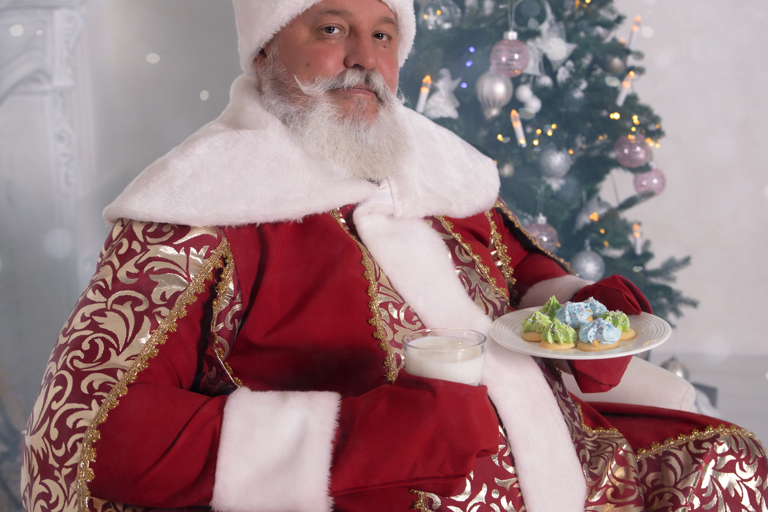 Дедушка мороз! Проект для пекарни «Тесто»