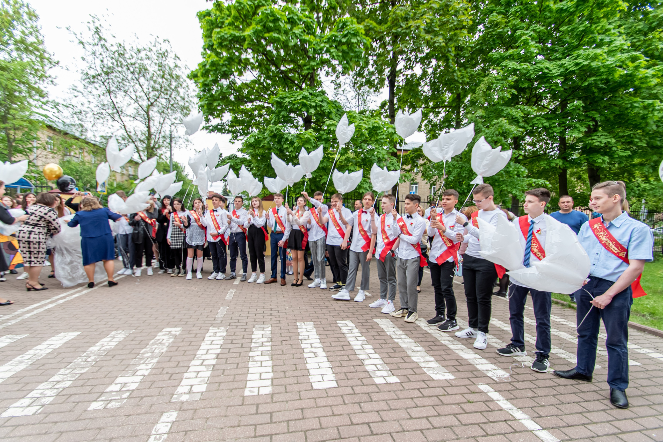 Последний звонок в 9 «А», школа № 32 (Балашиха)