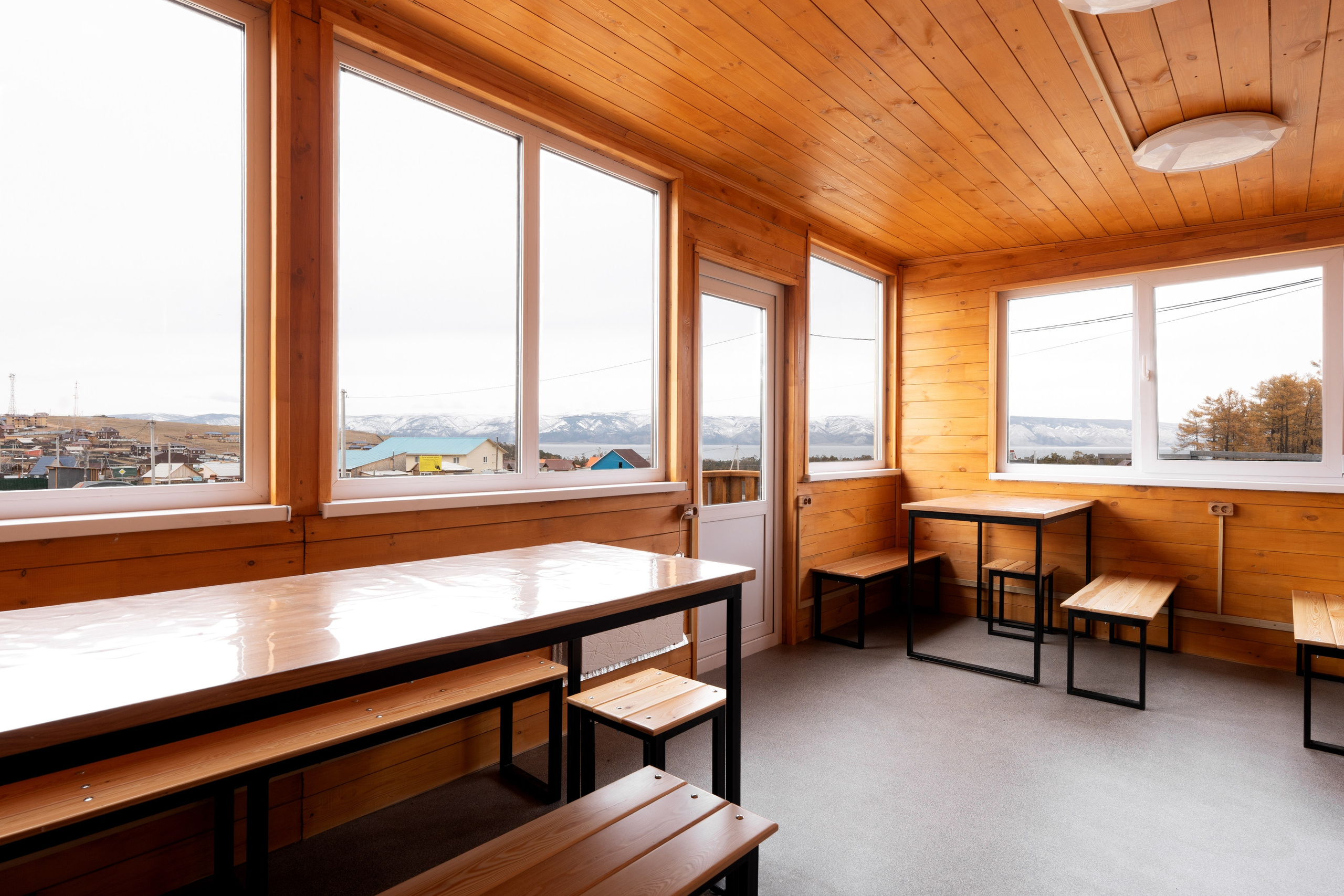 Фотосъемка бани и&nbsp;столовой на&nbsp;территории гостевого дома