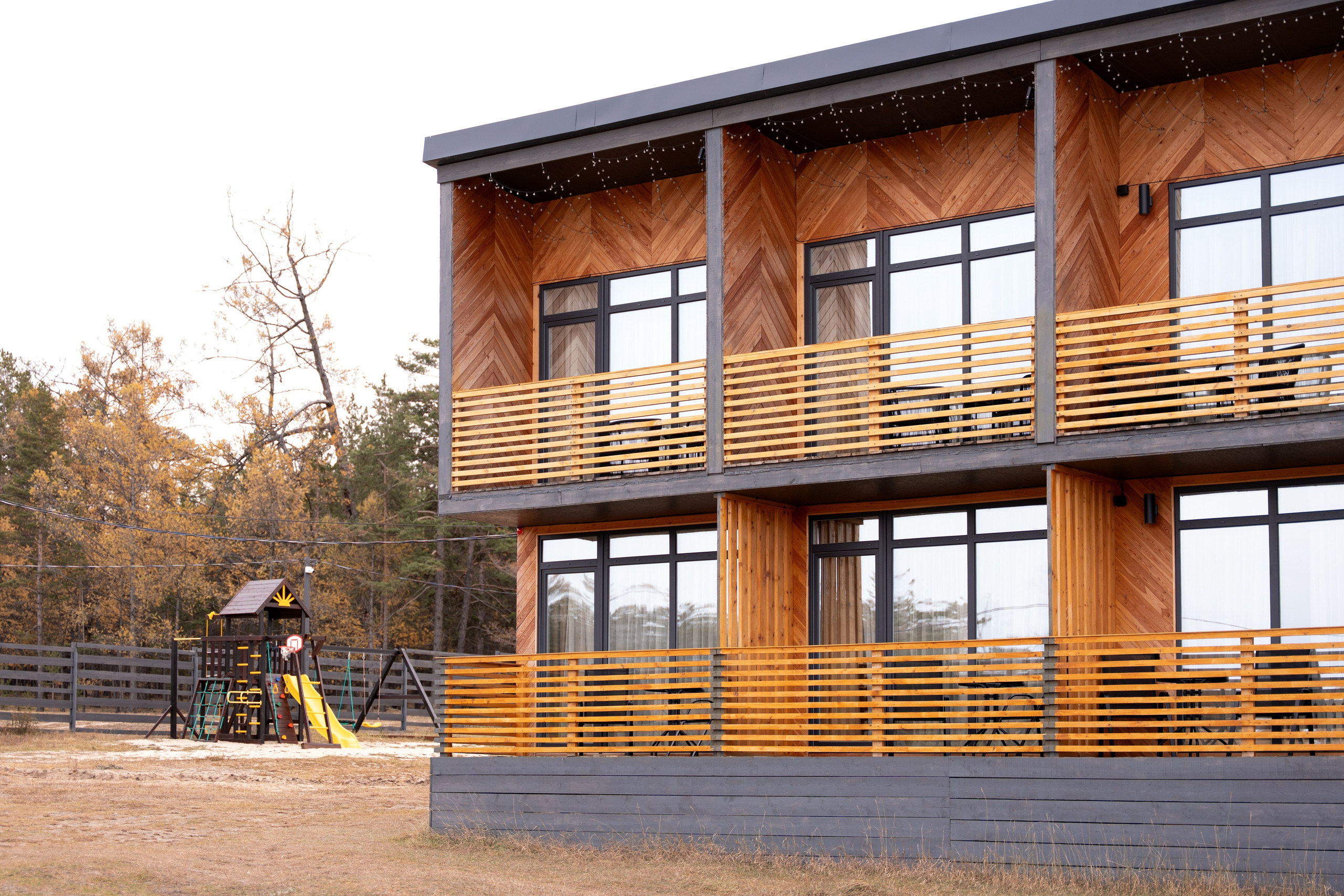 Фотосъемка территории гостевого дома