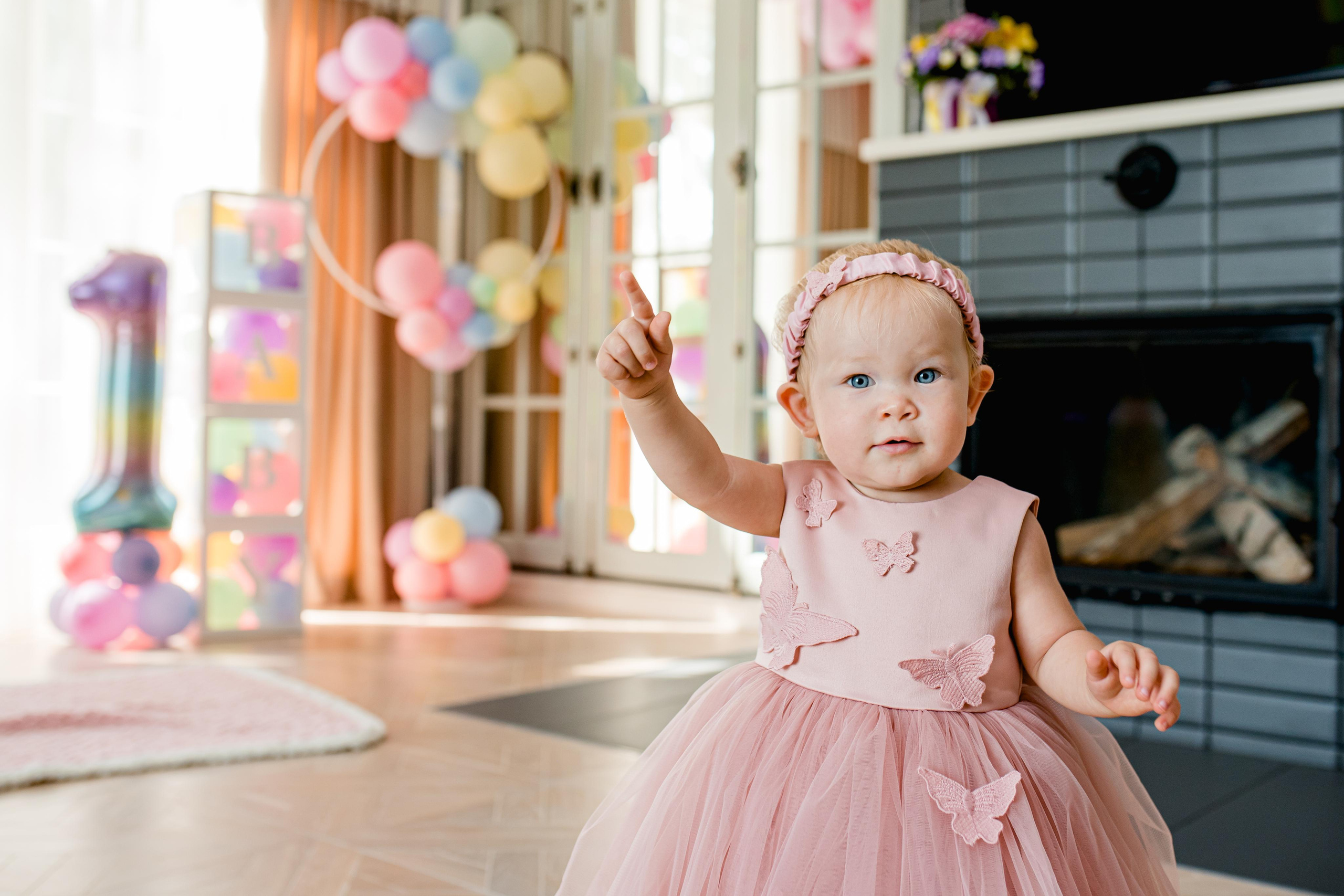 Арина, 1 годик (домашняя фотосессия)