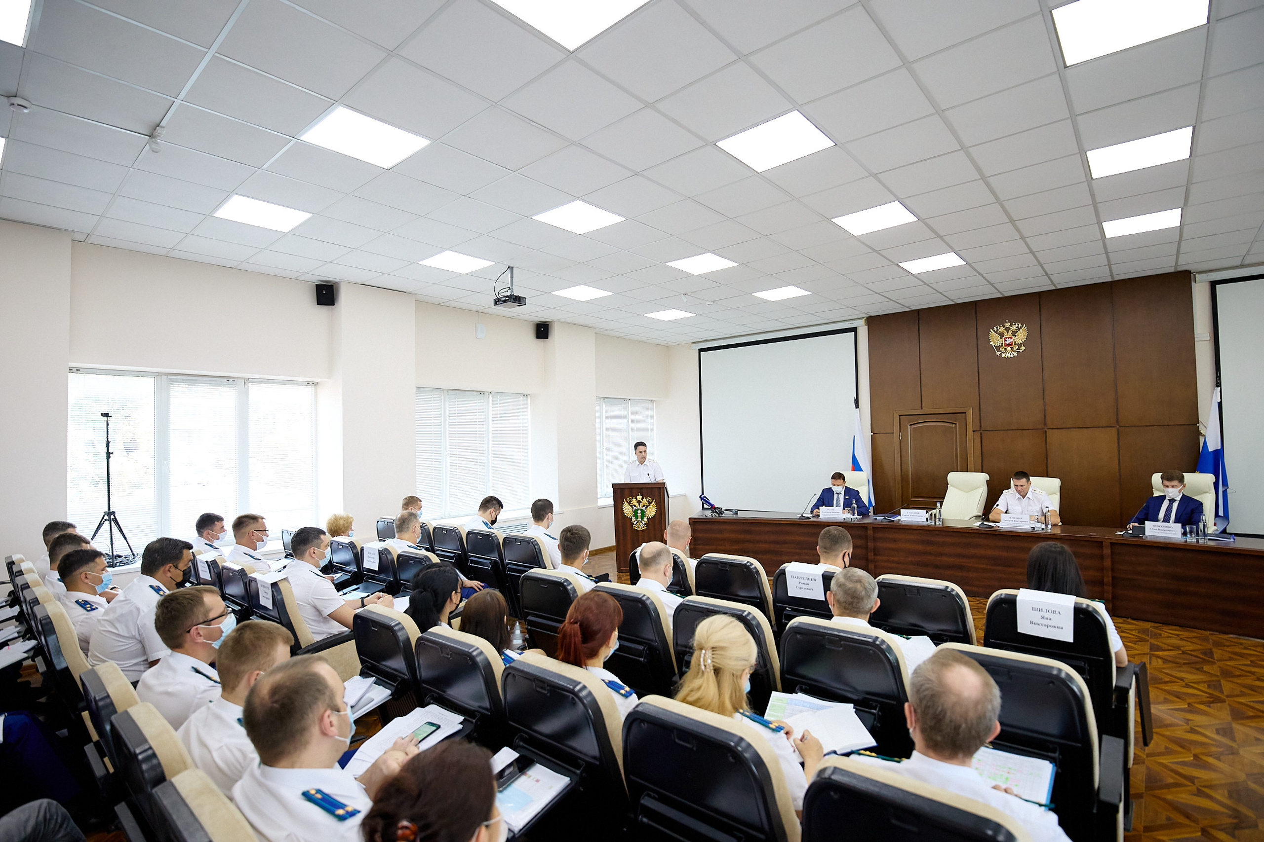 Заседание коллегии прокуроров Приморского края
