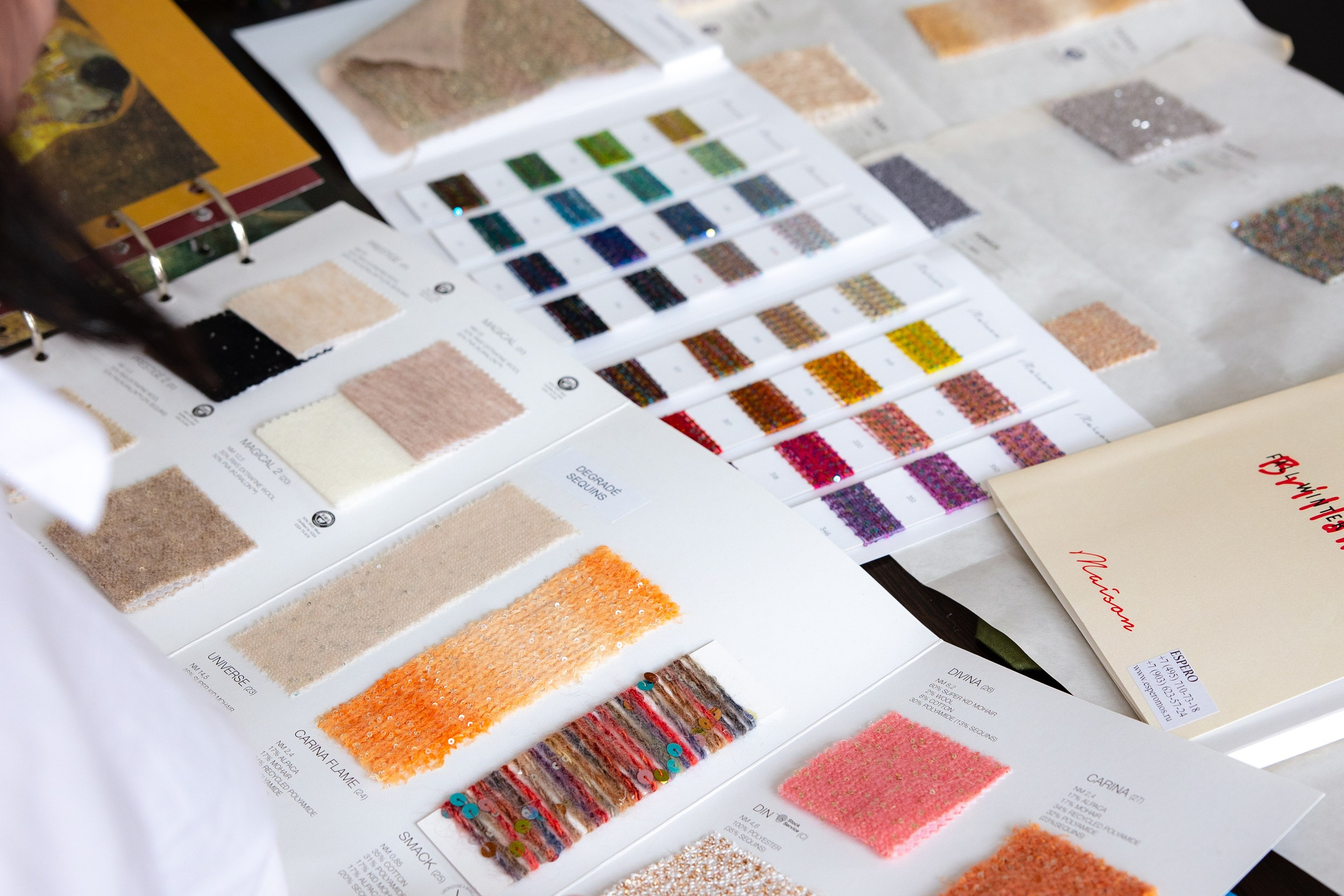 Выставка Espero Moscow Filati Week. Фотограф Москва