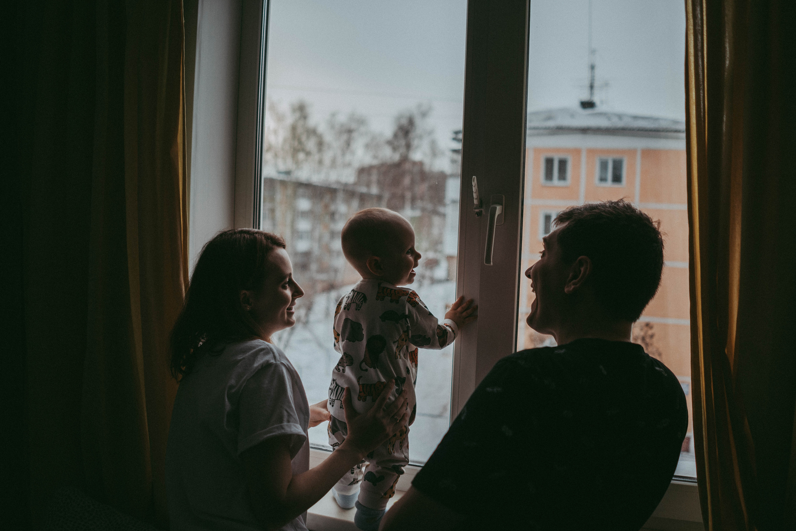 Настя, Женя и Слава