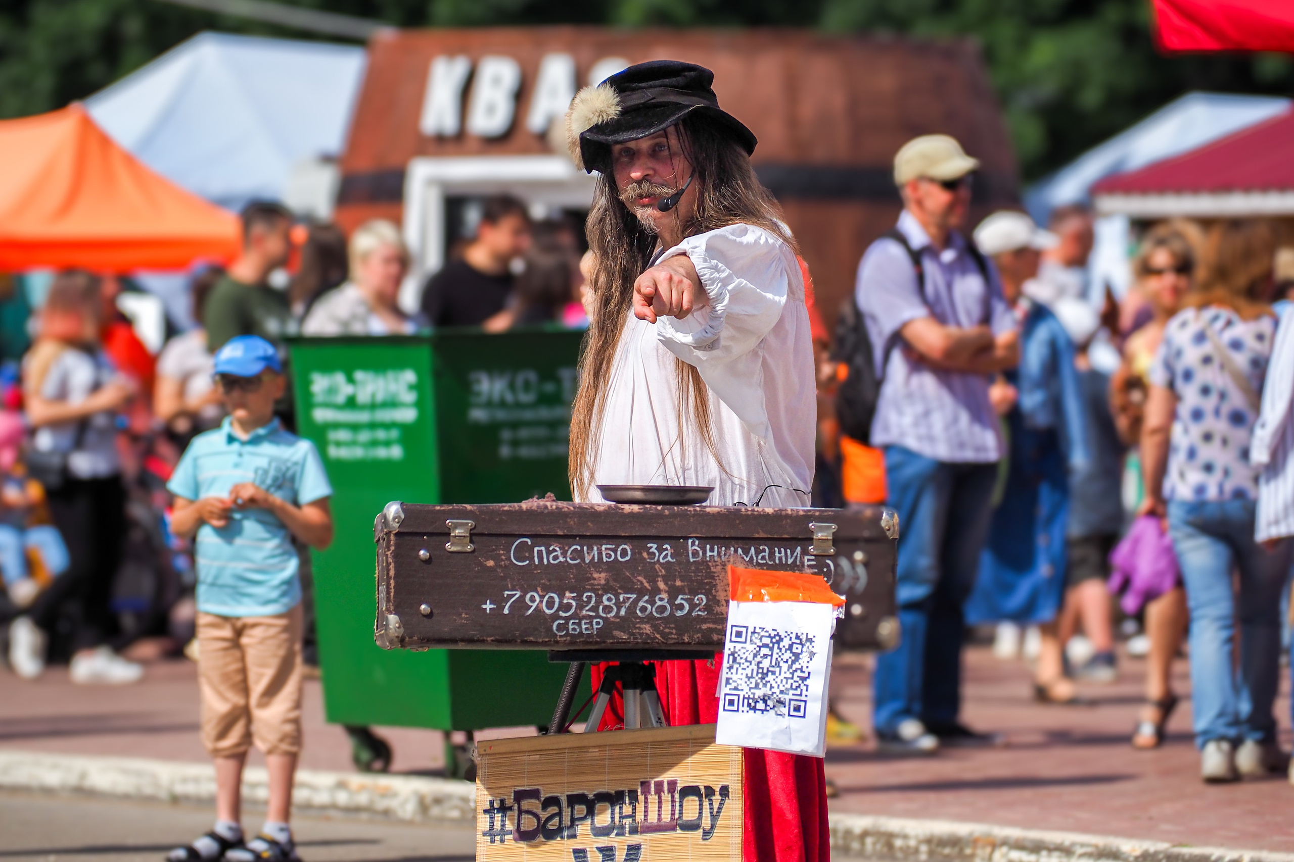III Всероссийский фестиваль уличных театров и театров на улице. Город Муром.