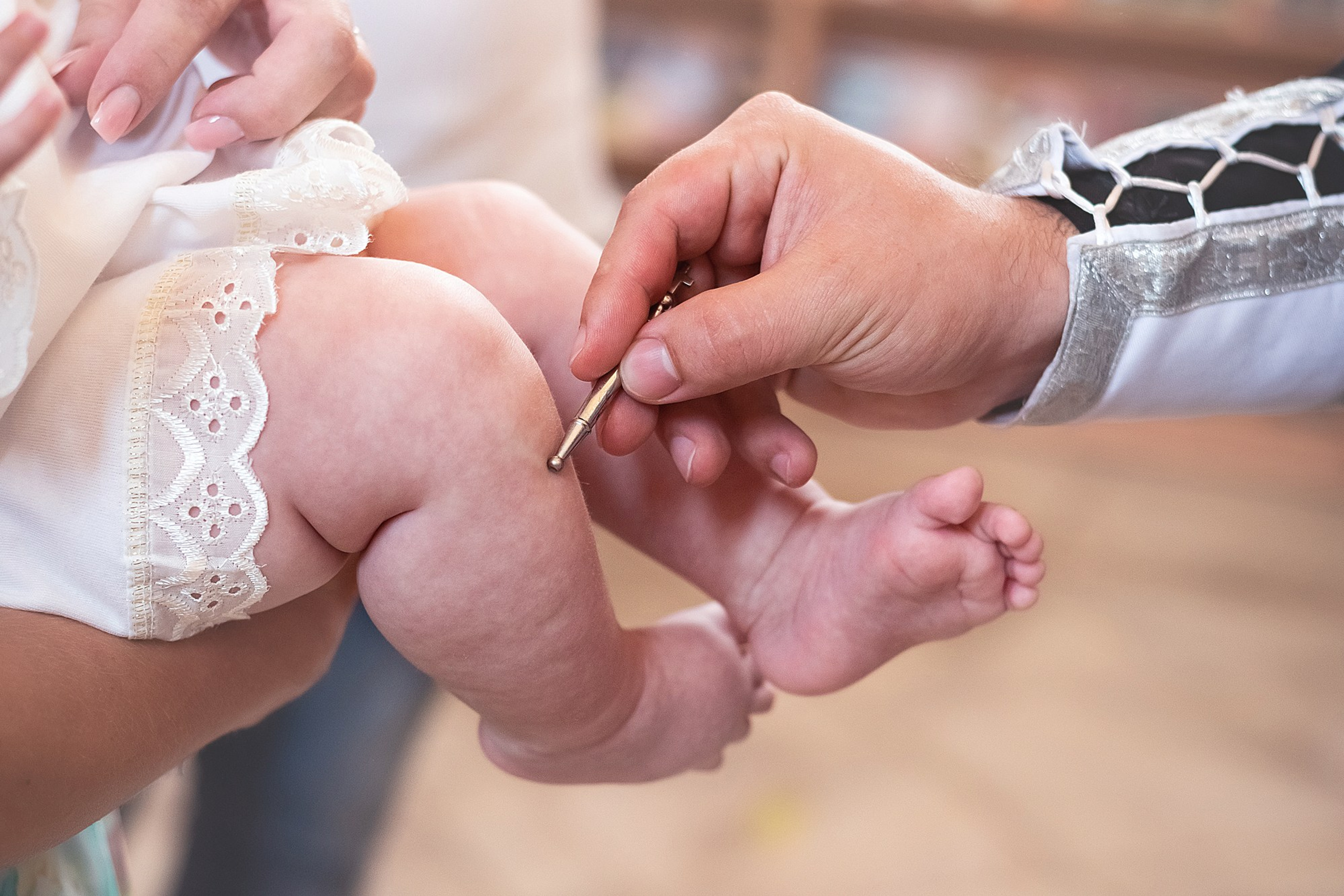 Фотосессия Крещения Софии в церкви Краснодара